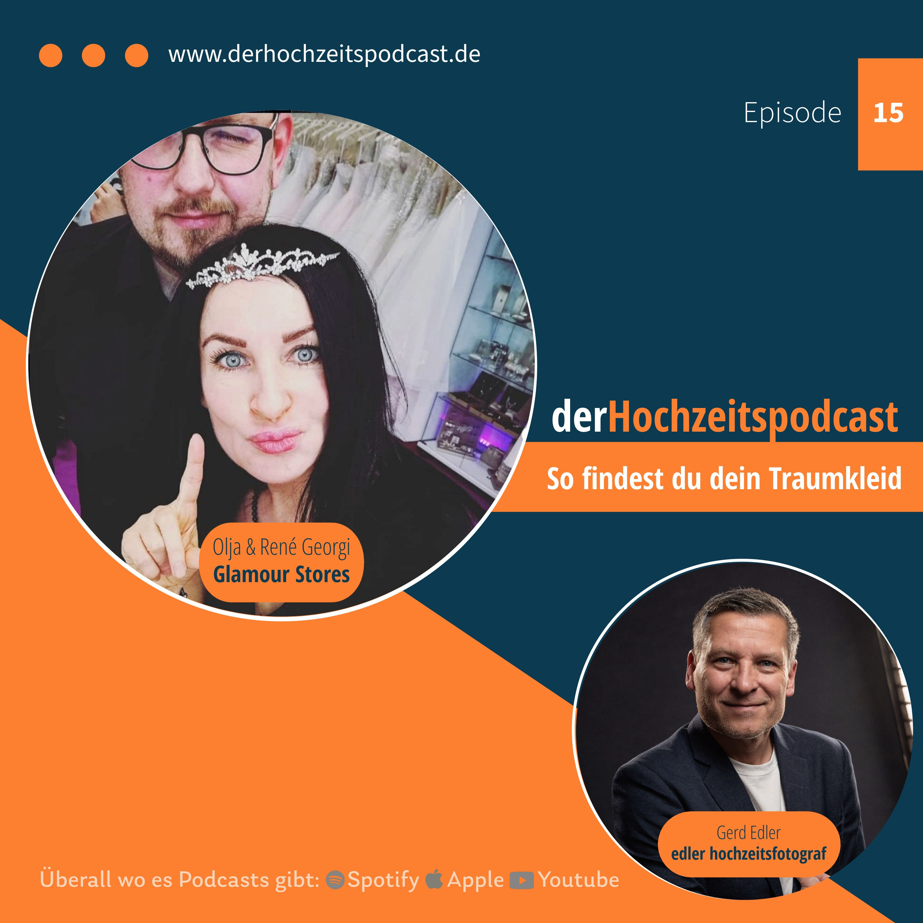 Brautkleid-Shopping ohne Stress – René Georgi, Brautmode Glamour | Episode 15