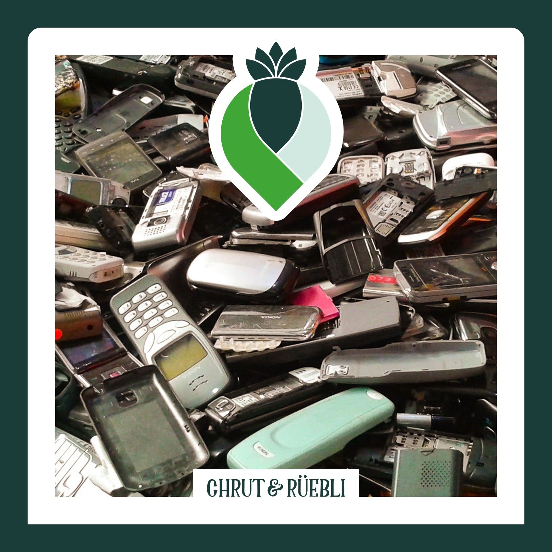 Bring dein altes Handy zum Recycling