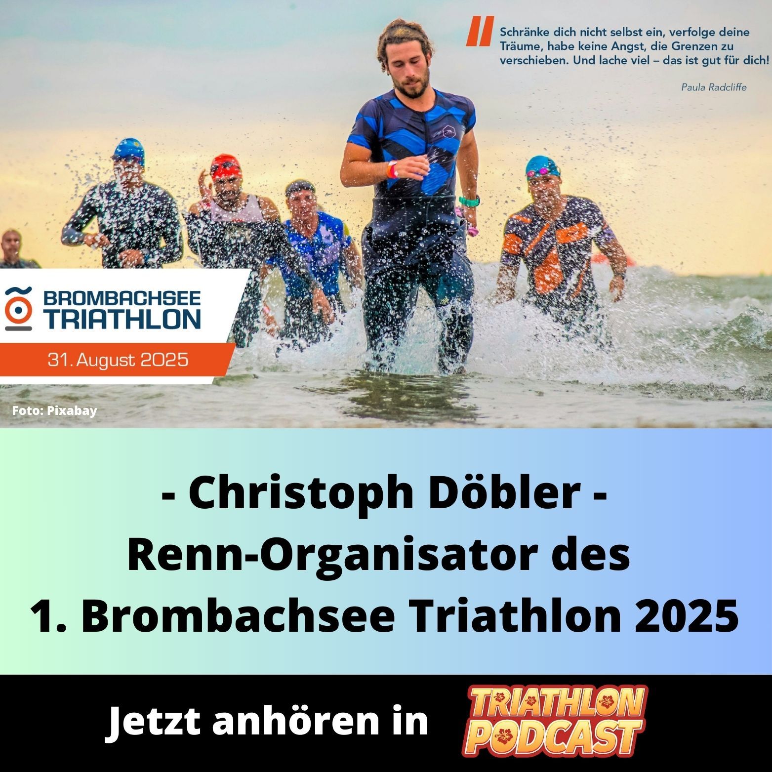 Brombachsee Triathlon - Christoph Döbler - Rennorganisator