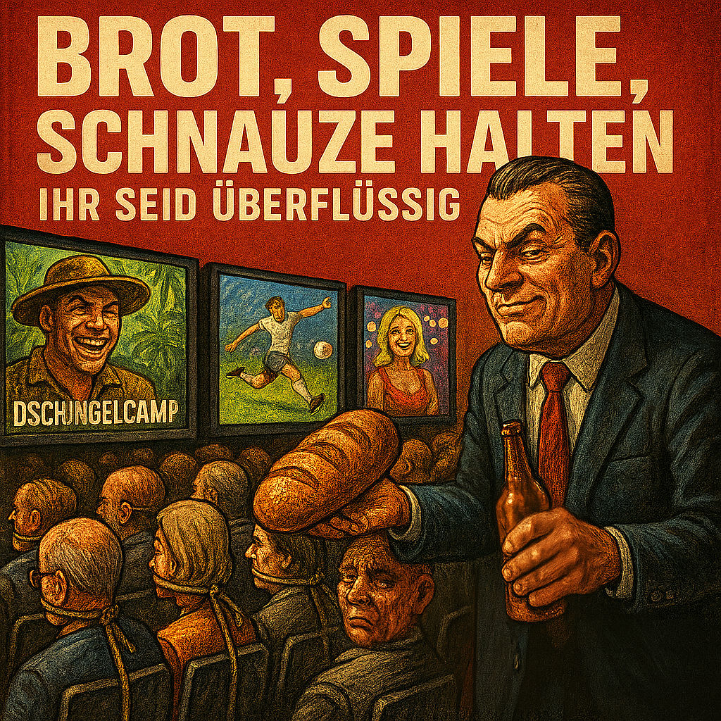 Brot, Spiele, Schnauze halten - Ihr seid überflüssig!