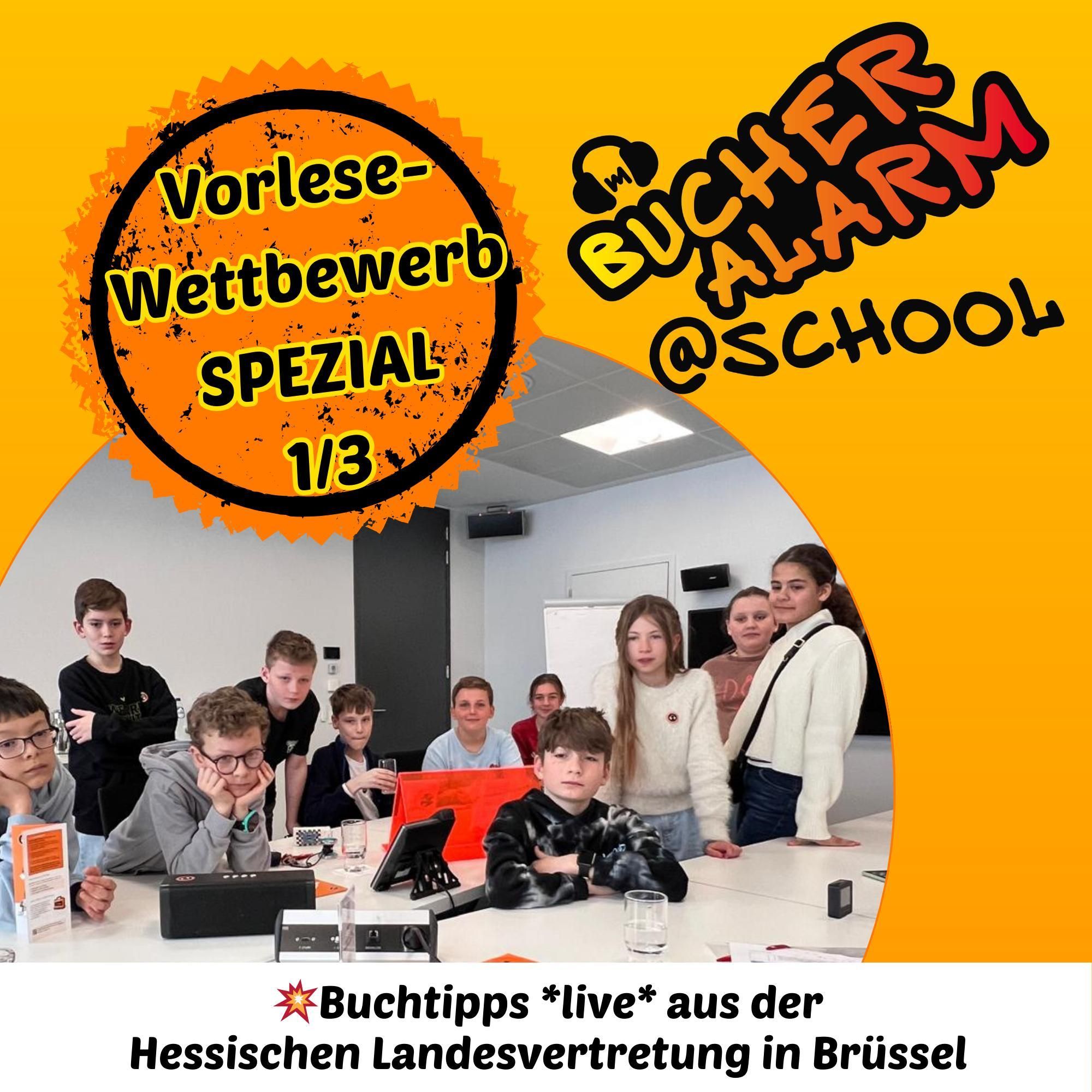 💥Brüssel-Spezial *live* 1/3: Buchtipps bei BÜCHERALARM@school