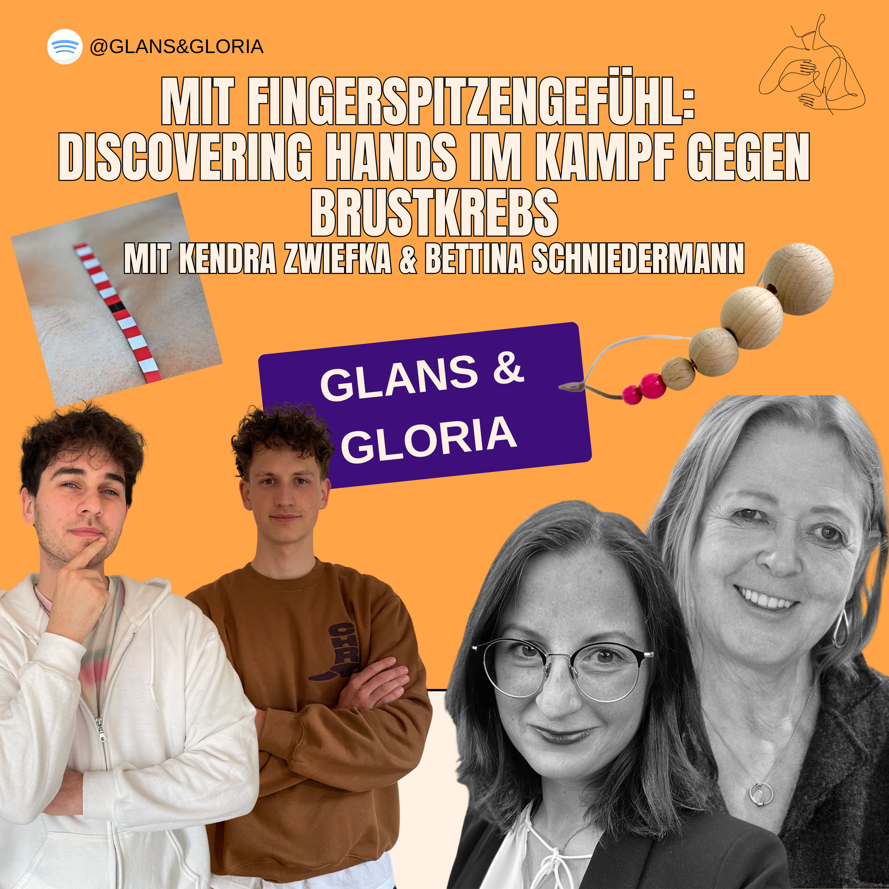 Brustkrebsvorsorge mit Discovering Hands – Feat. Kendra Zwiefka & Bettina Schniedermann