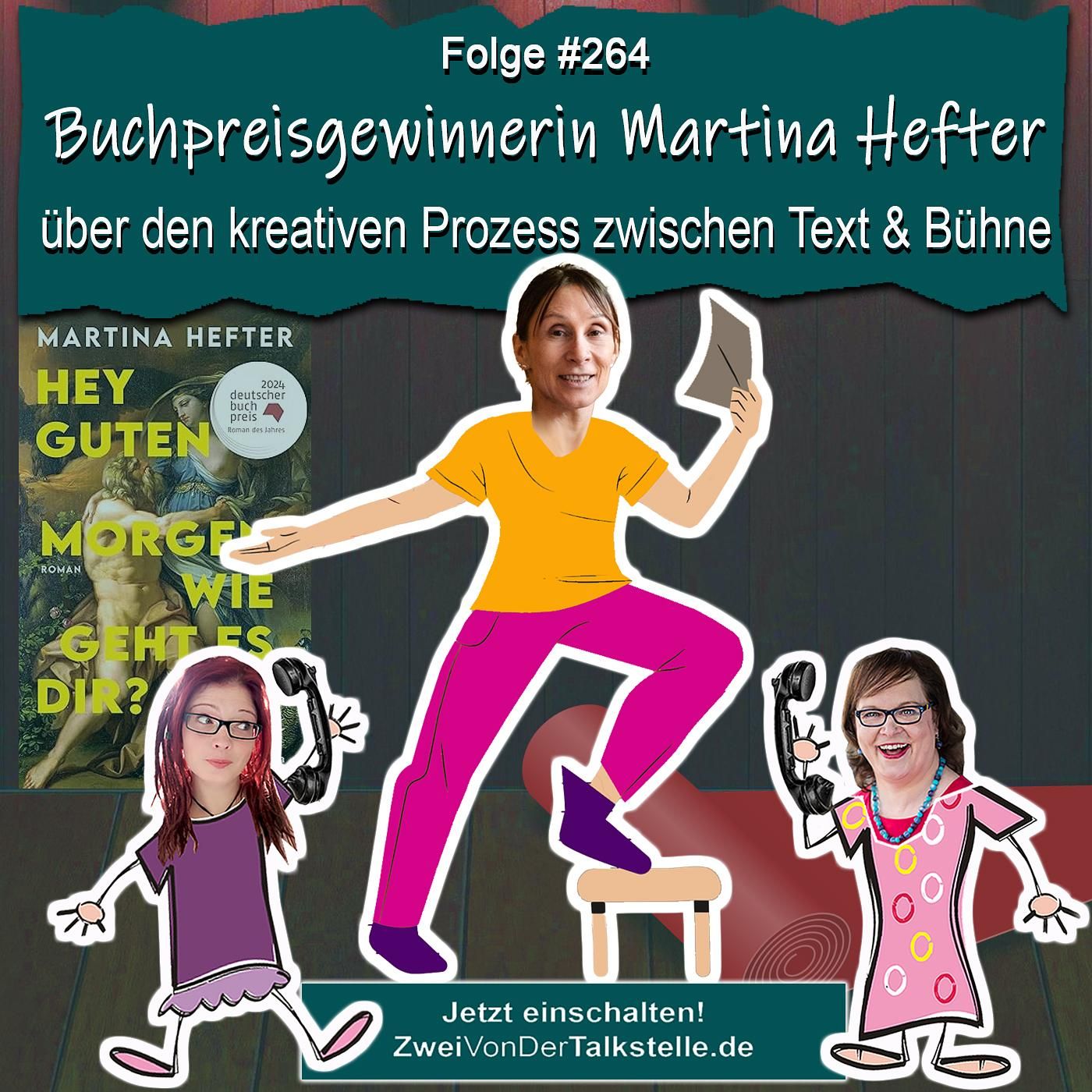 Buchpreisgewinnerin Martina Hefter über den kreativen Prozess zwischen Text & Bühne