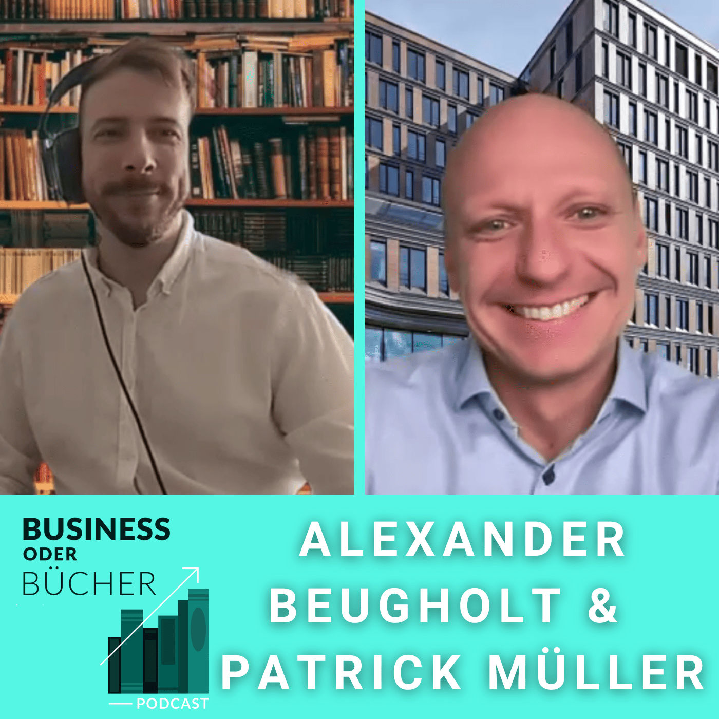 Bücher mit Datensicherheitsunternehmer Patrick Müller