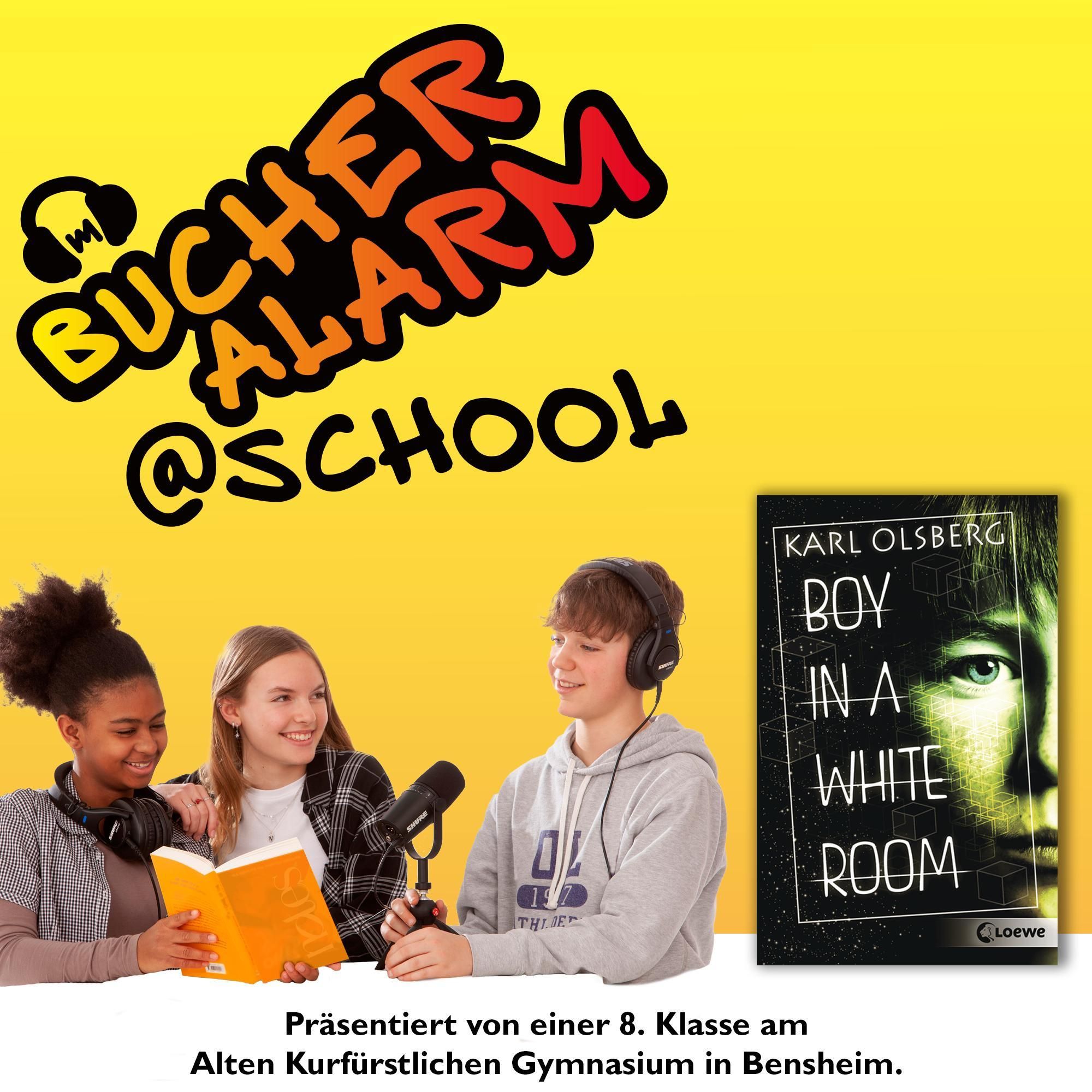 💥BÜCHERALARM@school💥 „Boy in a white room“ von Karl Olsberg | Erschienen bei LOEWE