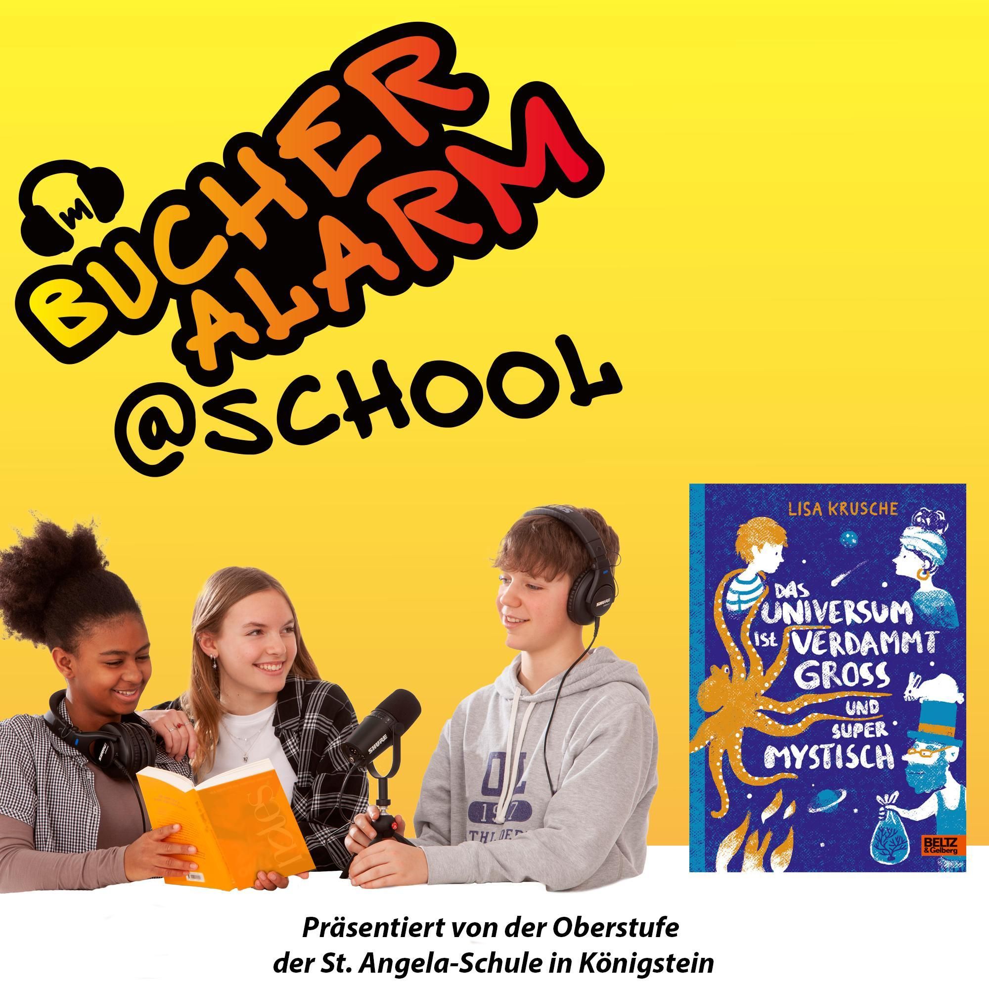 💥BÜCHERALARM@school💥"Das Universum ist verdammt groß und super mystisch“ von Lisa Krusche | Erschienen bei Beltz