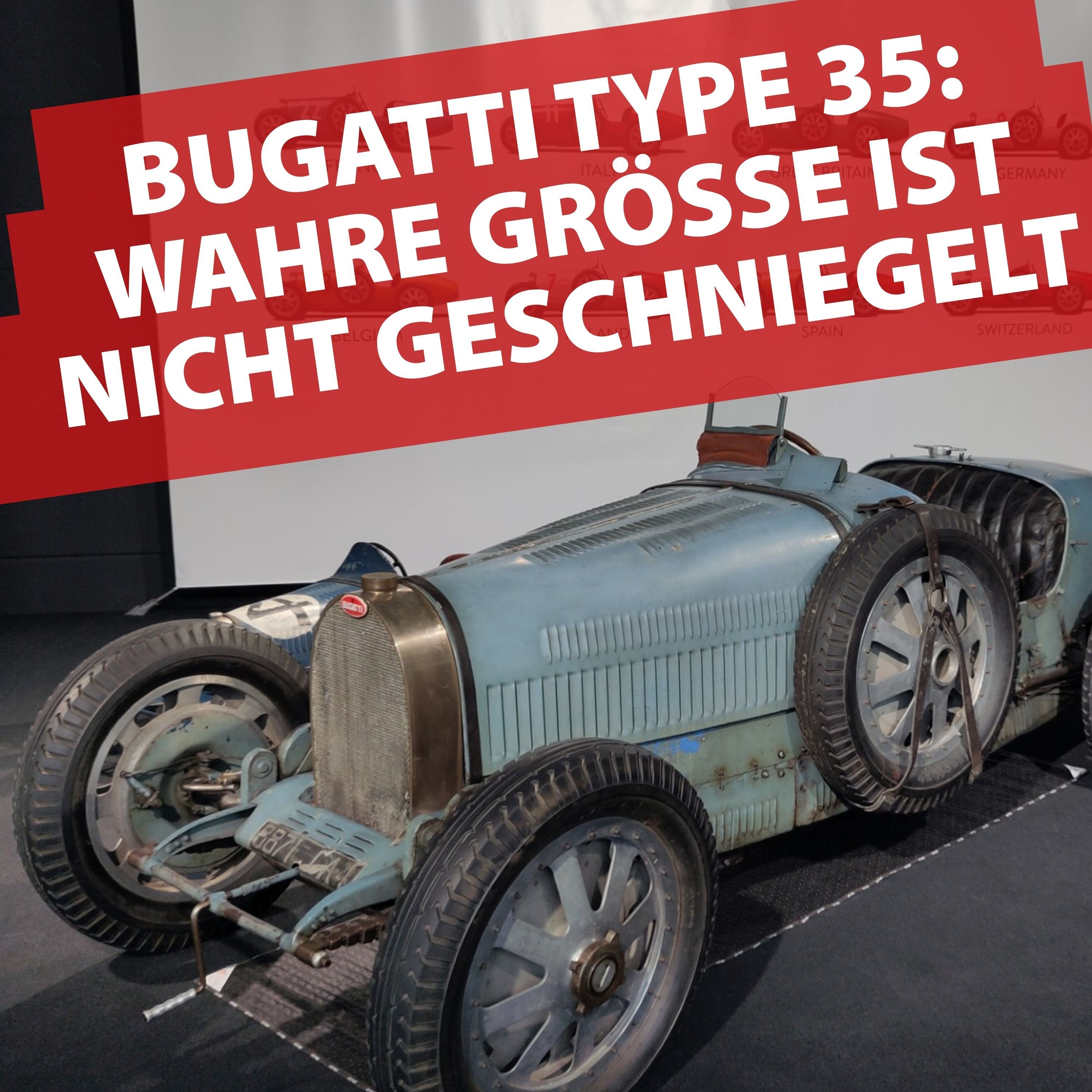 Bugatti Type 35: Warum wahre Größe nicht geschniegelt aussieht 🚗💎 | Thomas Schech