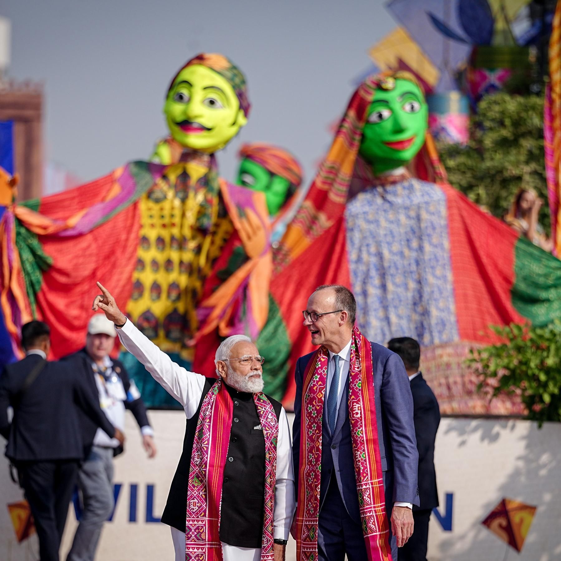 Bundeskanzler Merz in Indien: Neue Partnerschaft im Fokus