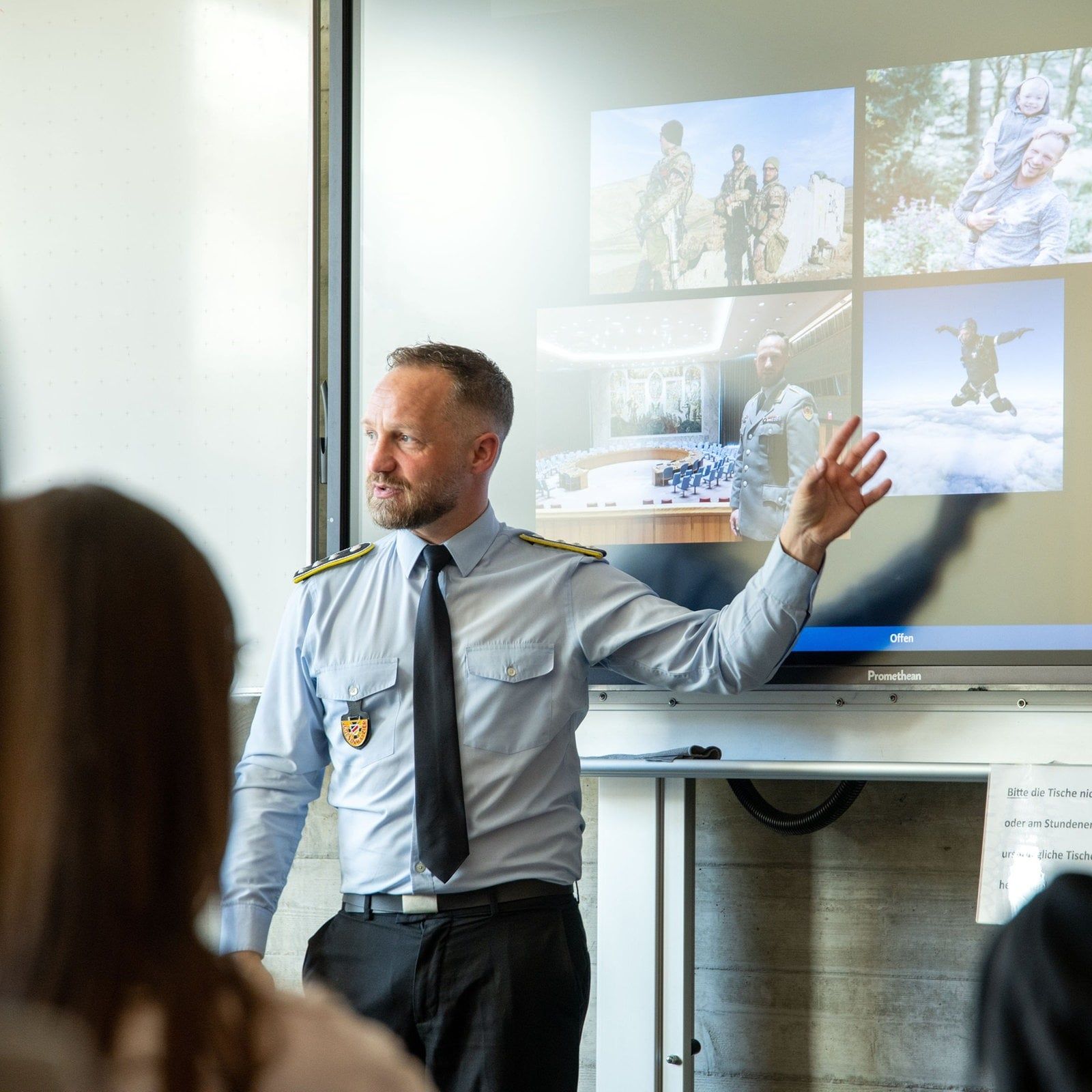 Bundeswehr informiert an Schulen zu Ukraine-Krieg