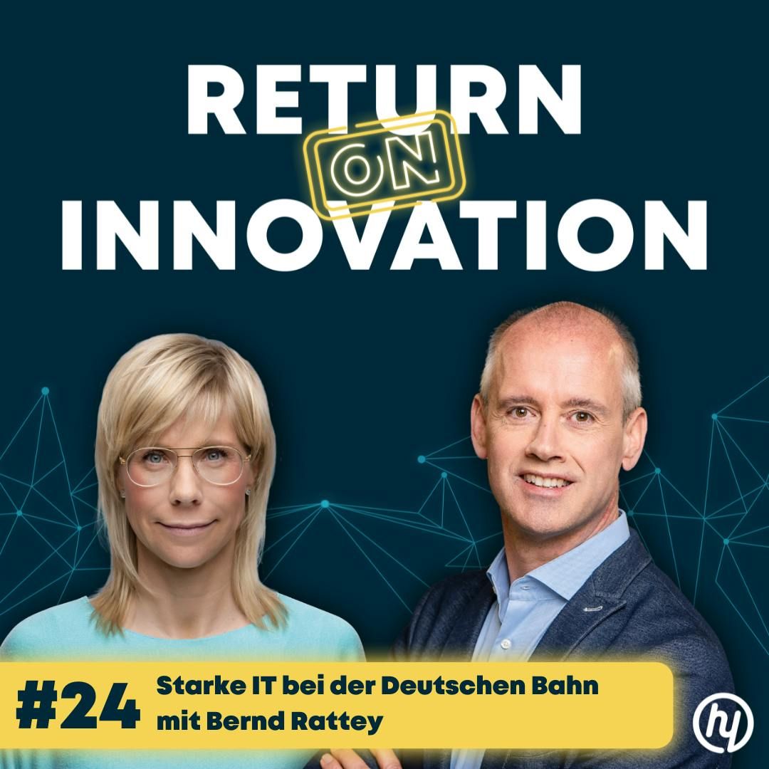 Business-IT-Fusion bei der Deutschen Bahn mit Bernd Rattey: Wie Domänenmodell, Standardisierung und KI die Digitalisierung skalieren (#024)