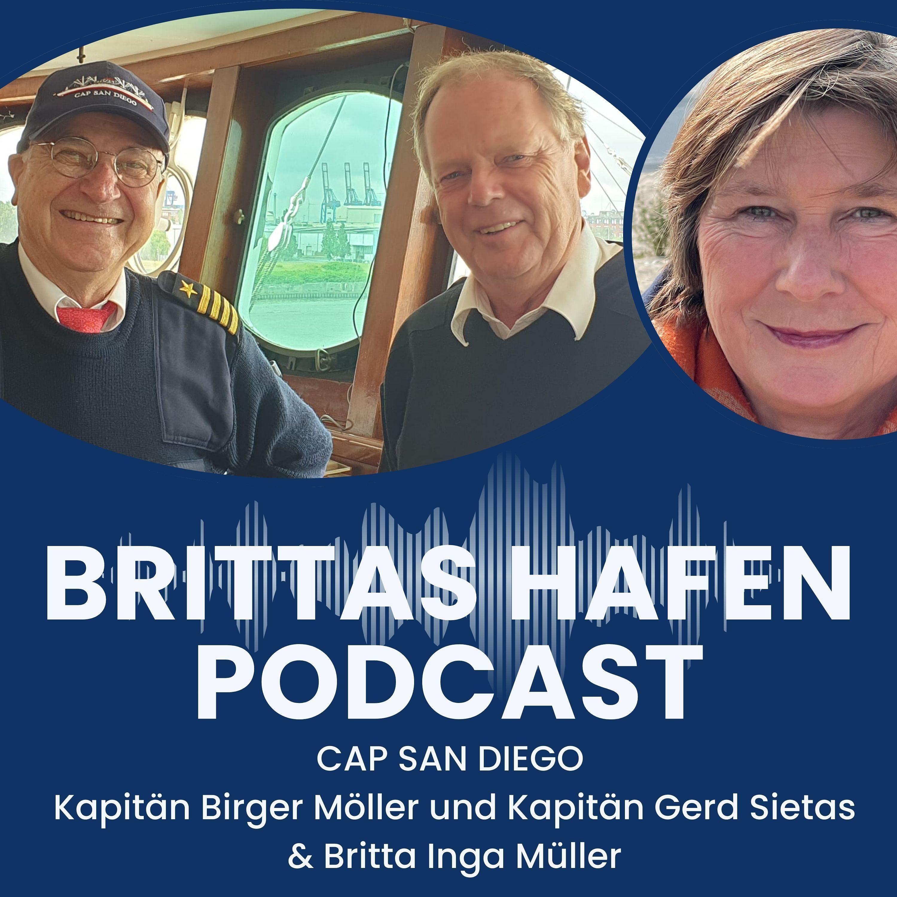 CAP SAN DIEGO auf Kurs Bremerhaven