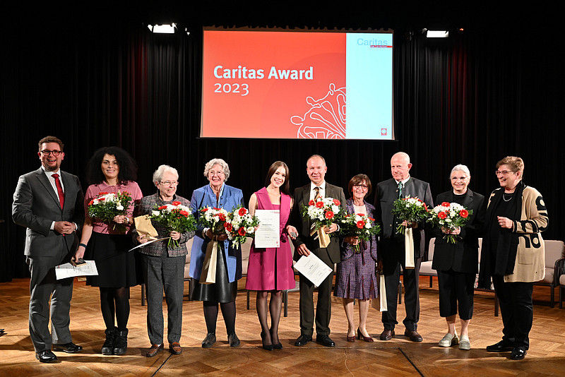 Caritas feiert Ehrenamtliche mit dem Caritas-Award