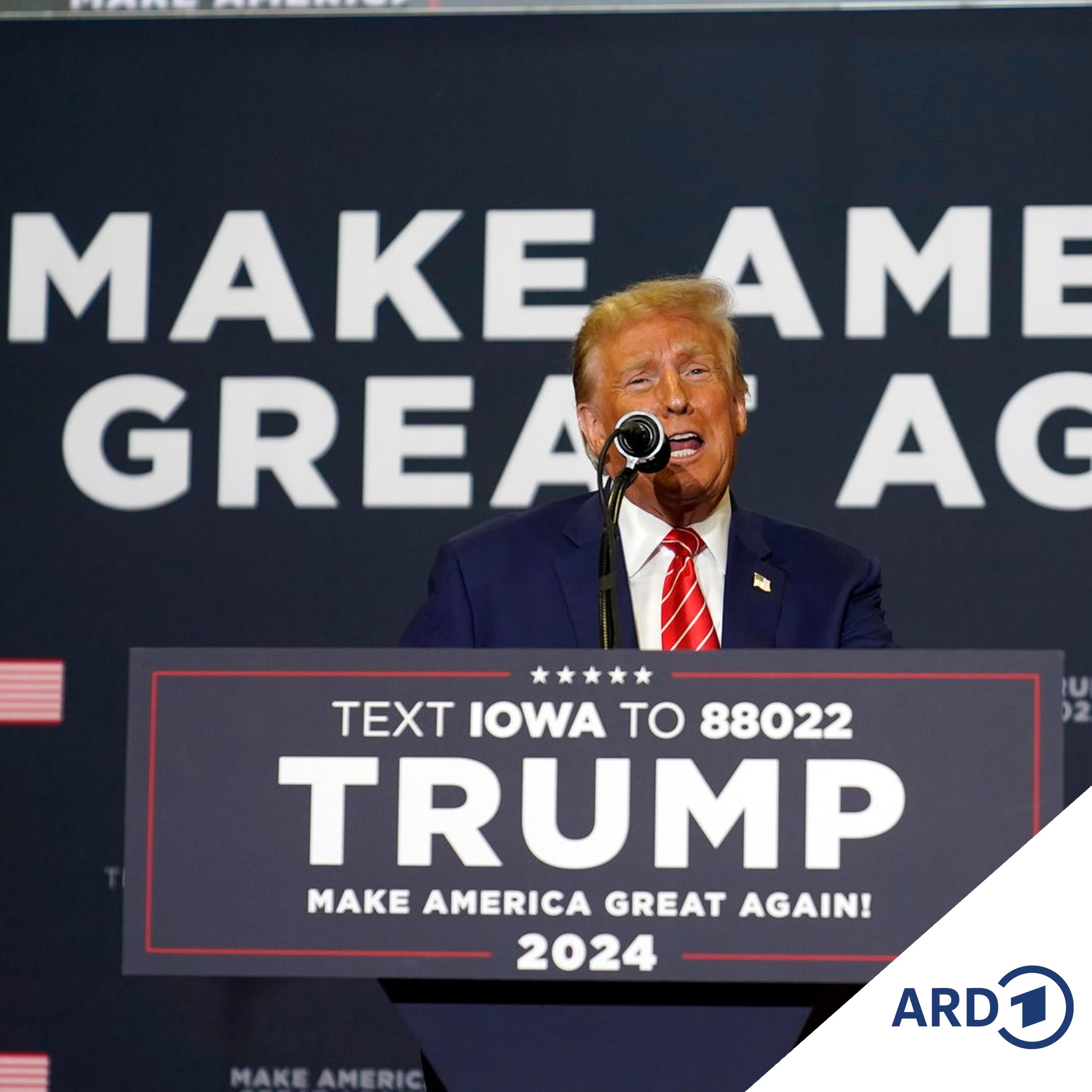 Caucus in Iowa: Trump im Umfragehoch