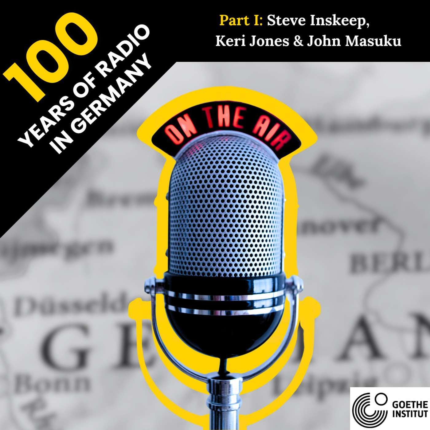 Celebrating 100 years of radio in Germany – Part I: Steve Inskeep, Keri Jones and John Masuku.