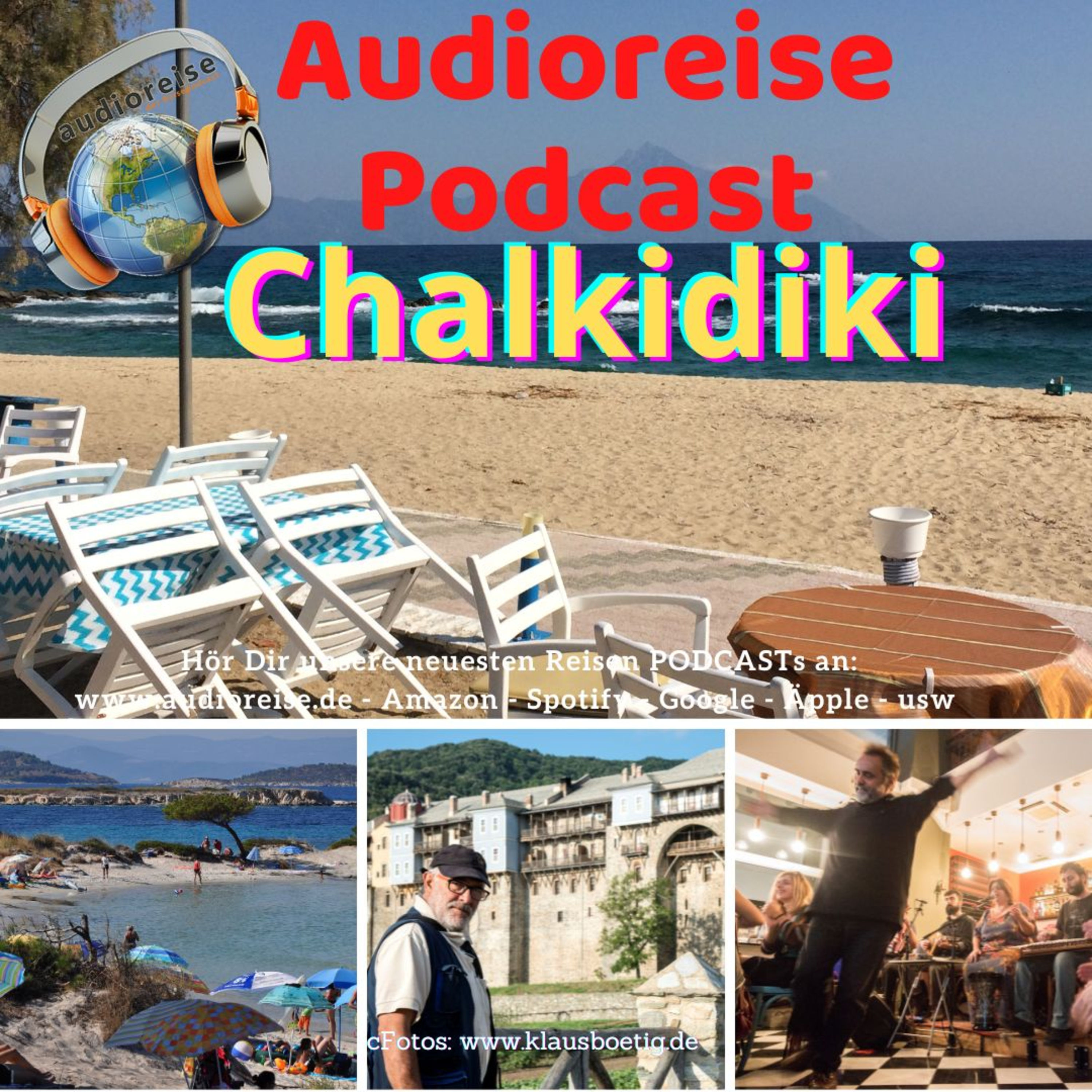 Chalkidiki - mit Klaus Bötig - Kristallklares Wasser, feine Sandstrände, Lagunen, Bergketten.