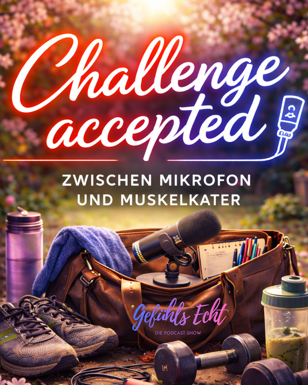 Challenge accepted - Zwischen Mikrofon und Muskelkater