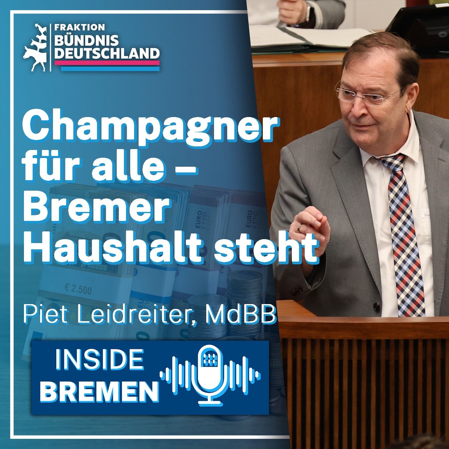 Champagner für alle - Bremer Haushalt steht