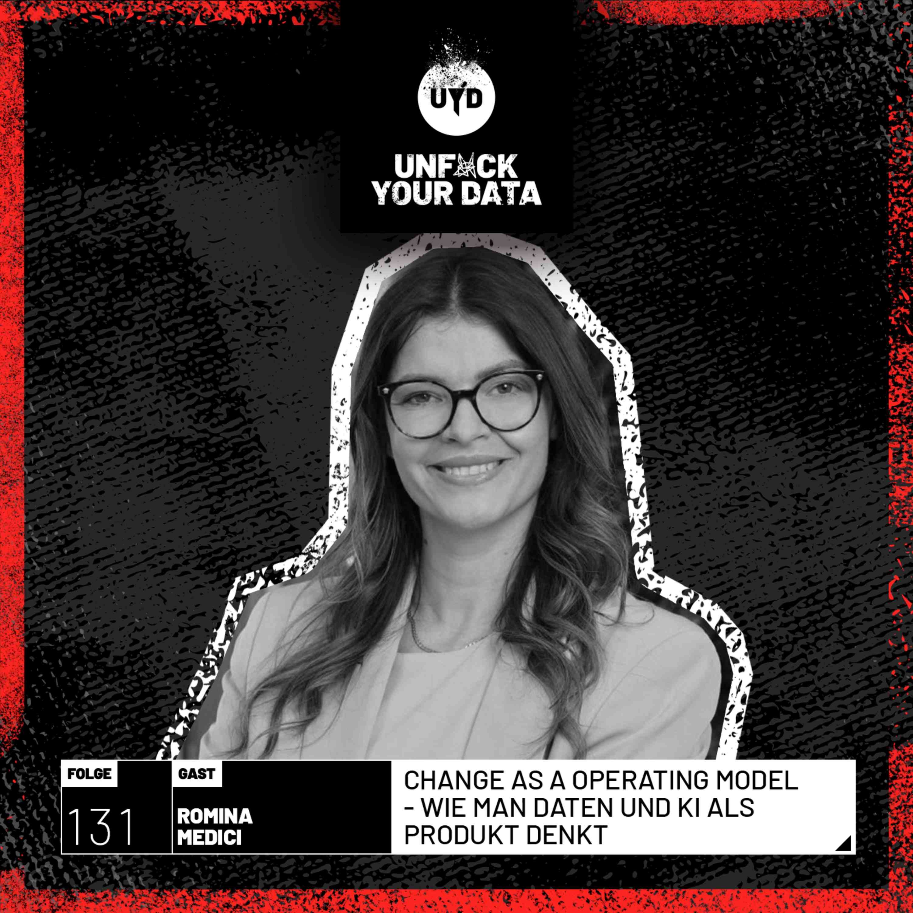 Change as Operating Model - Wie man Daten und KI als Produkt denkt | Romina Medici