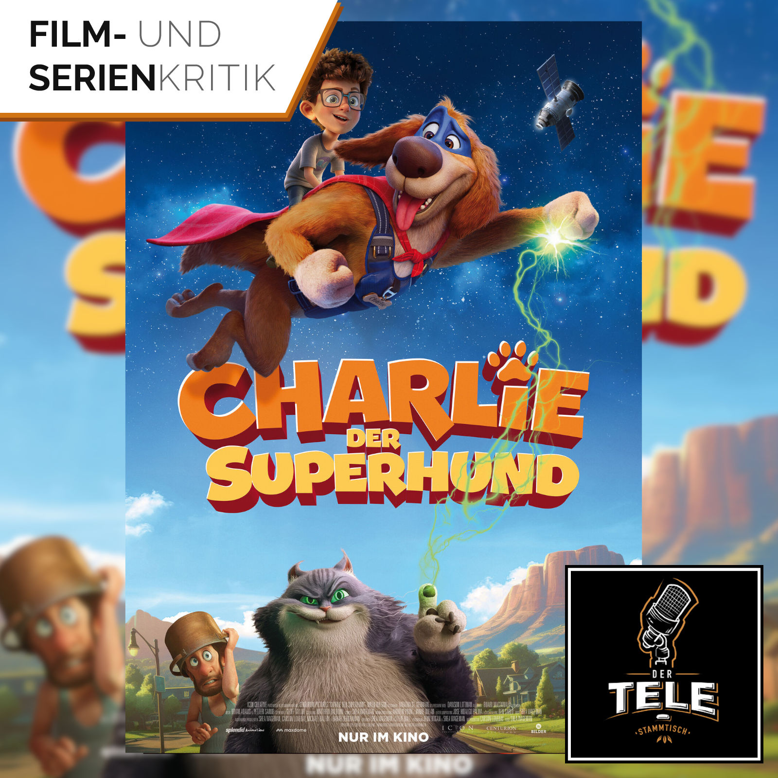 Charlie der Superhund | Dog Bless America