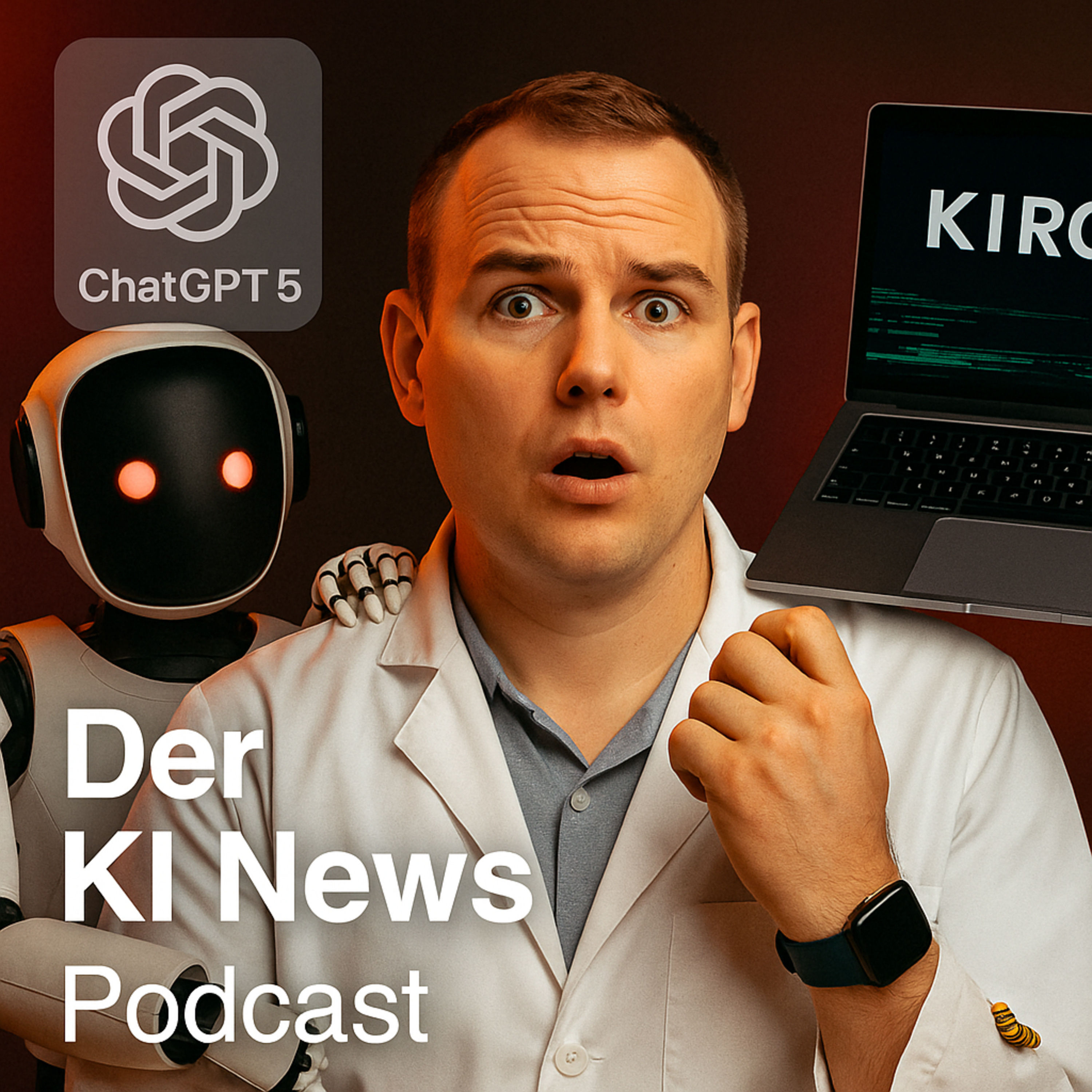 ChatGPT 5 kurz vor Release | Unitree R1 für 5.900 $ | Google AI Mode Start in UK | KI Shop-Bewertungen von Google | Edge Browser Copilot | Amazon KI-Entwicklungsumgebung Kiro | Midjourney Endframe