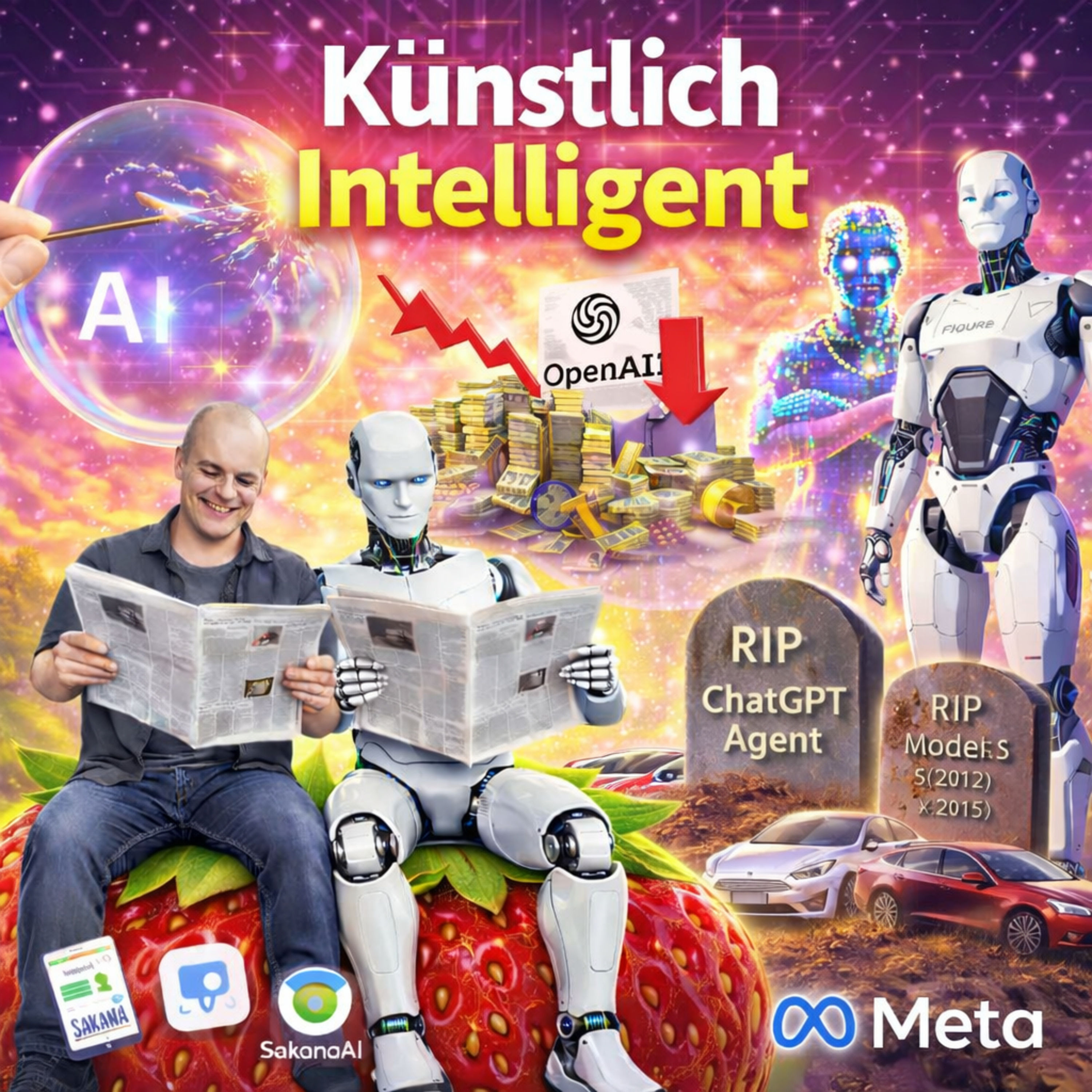 ChatGPT mit 100 Mrd Investitionsrunde von Amazon, Nvidia, Microsoft & Softbank? |&nbsp;OpenAI Börsengang in Q4? | ChatGPT Agent wird eingestellt |&nbsp;Google Genie 3 |&nbsp;FigureAI Helix 02 |&nbsp;Tesla Optimus