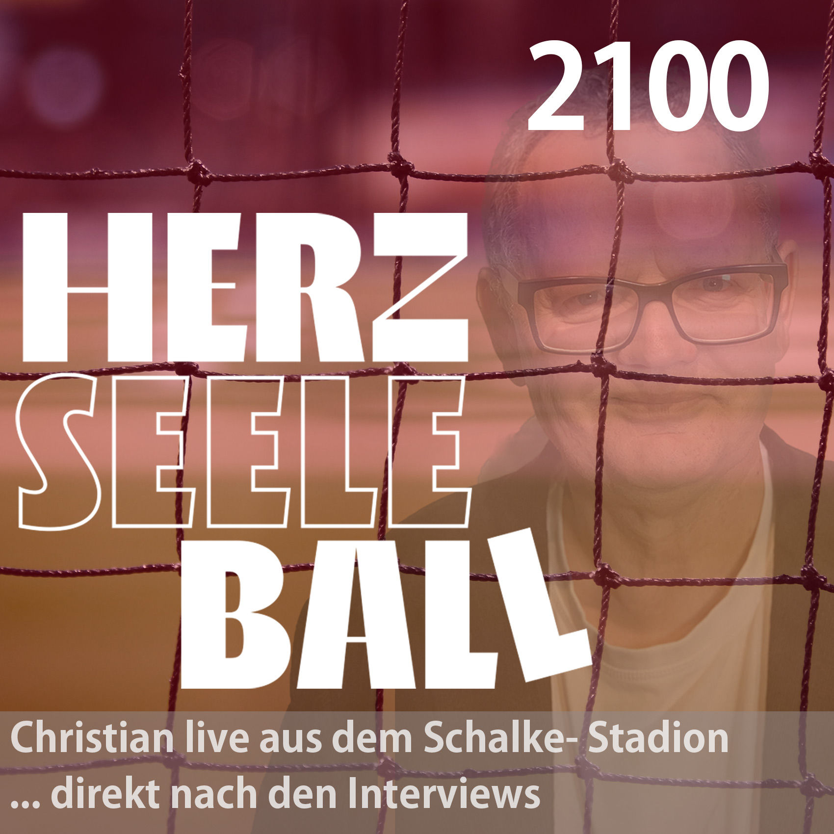 Christian live aus dem Schalke- Stadion... direkt nach den Interviews