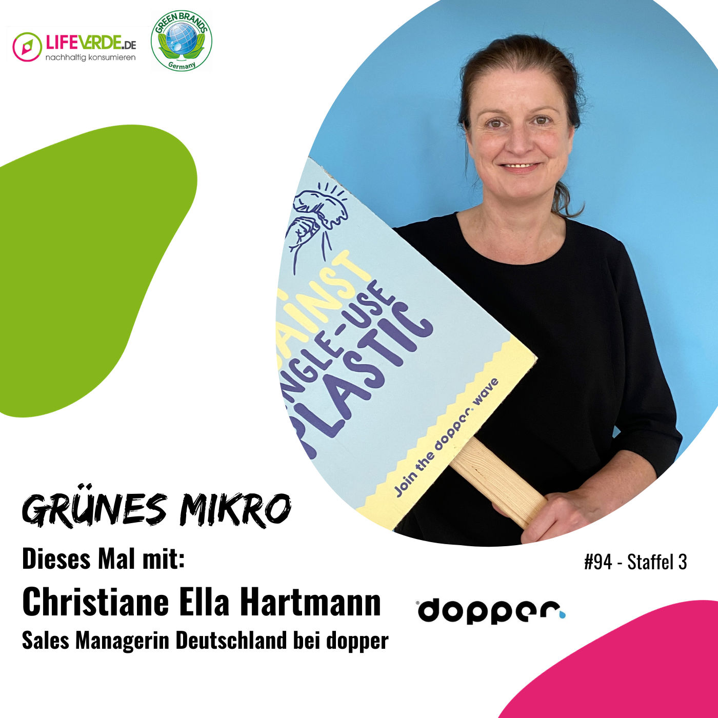 Christiane Ella Hartmann, Sales Managerin Deutschland bei Dopper