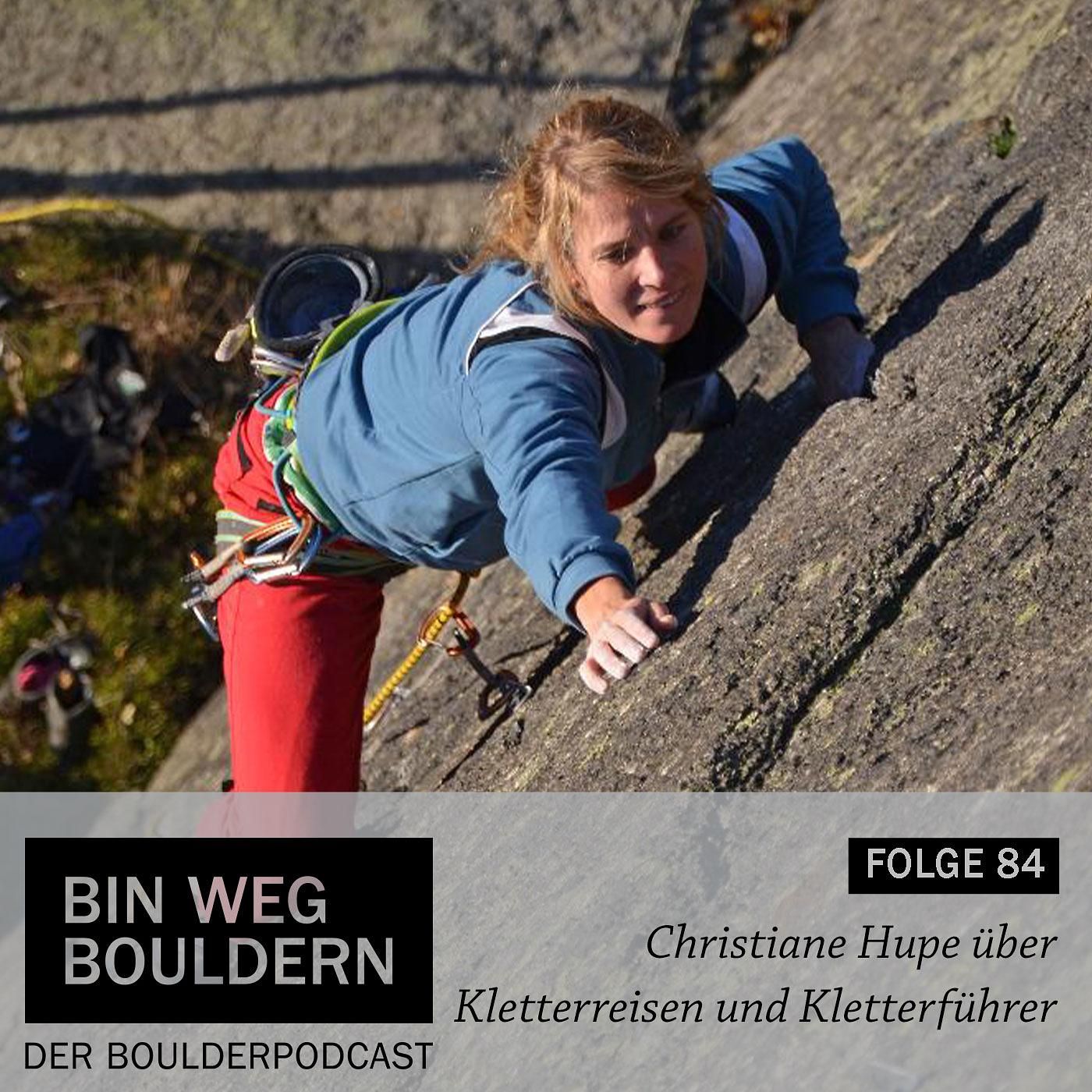 Christiane Hupe über Kletterreisen und Kletterführer