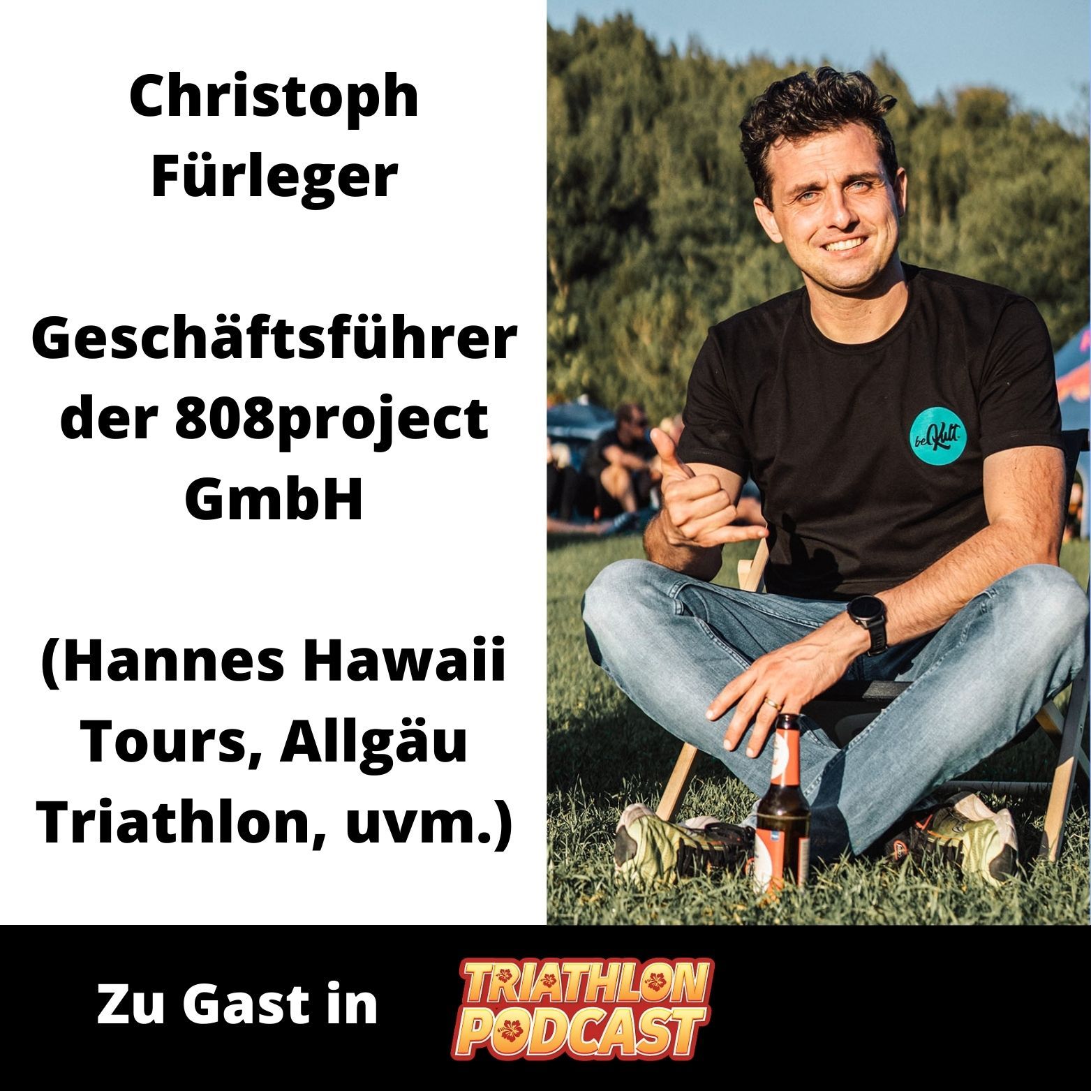 Christoph Fürleger - Geschäftsführer der 808project GmbH (Allgäu Triathlon, Hannes Hawaii Tours, pro.trainingtours, endless local)