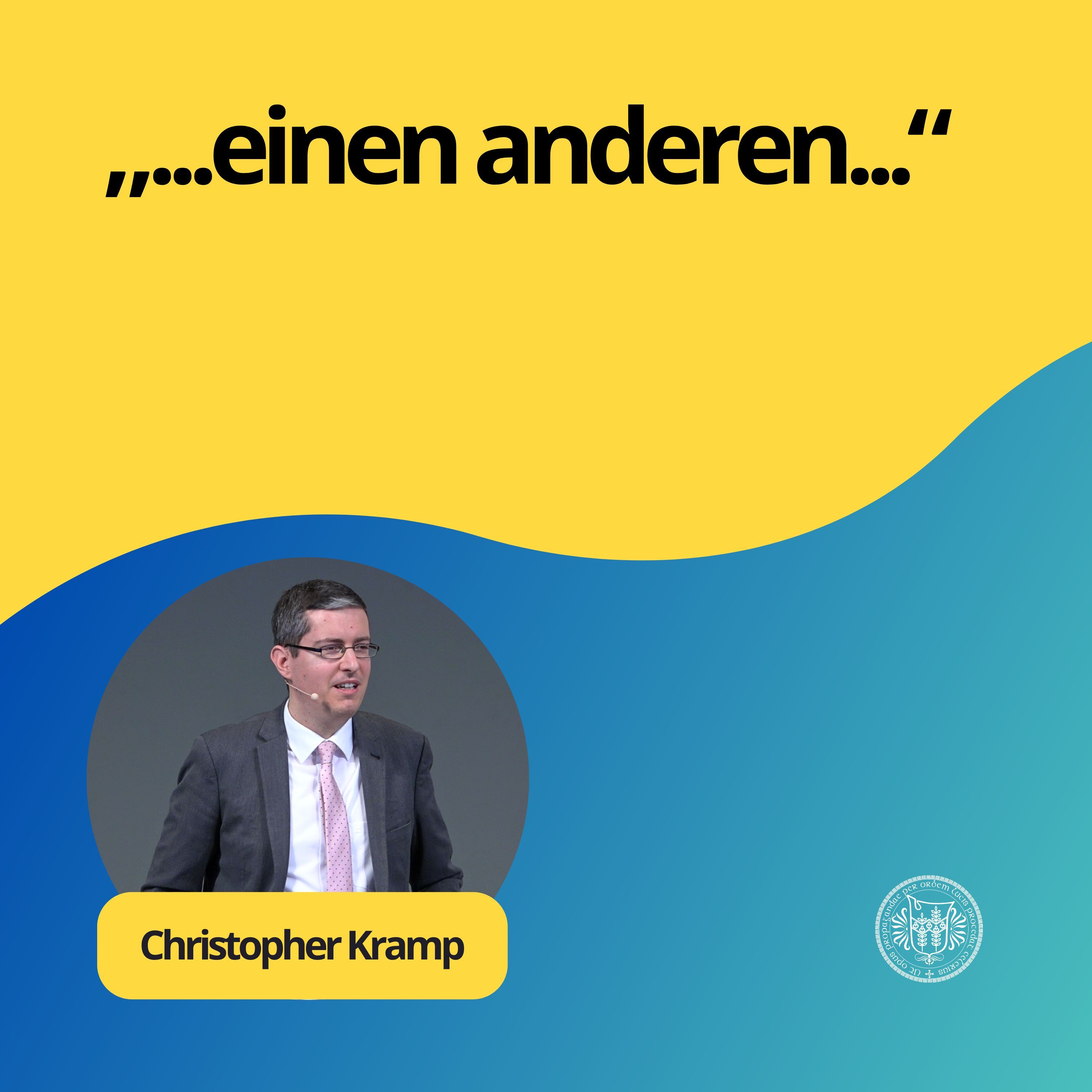 Christopher Kramp: Deine neue Adresse: In Christus