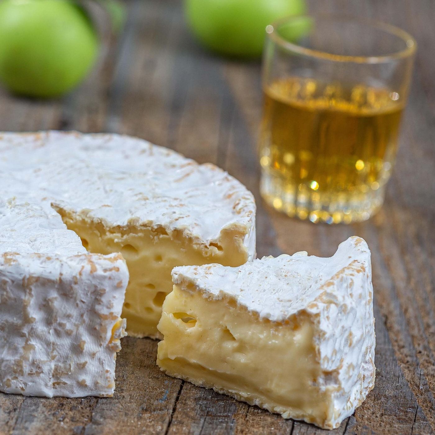 Cidre und Camembert aus der Normandie