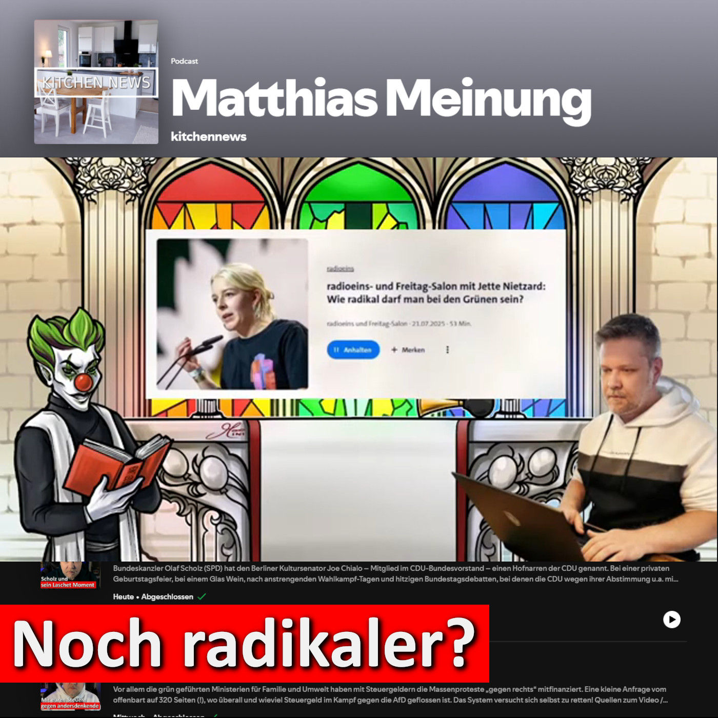 Clownsküche: Absurditäten der Woche
