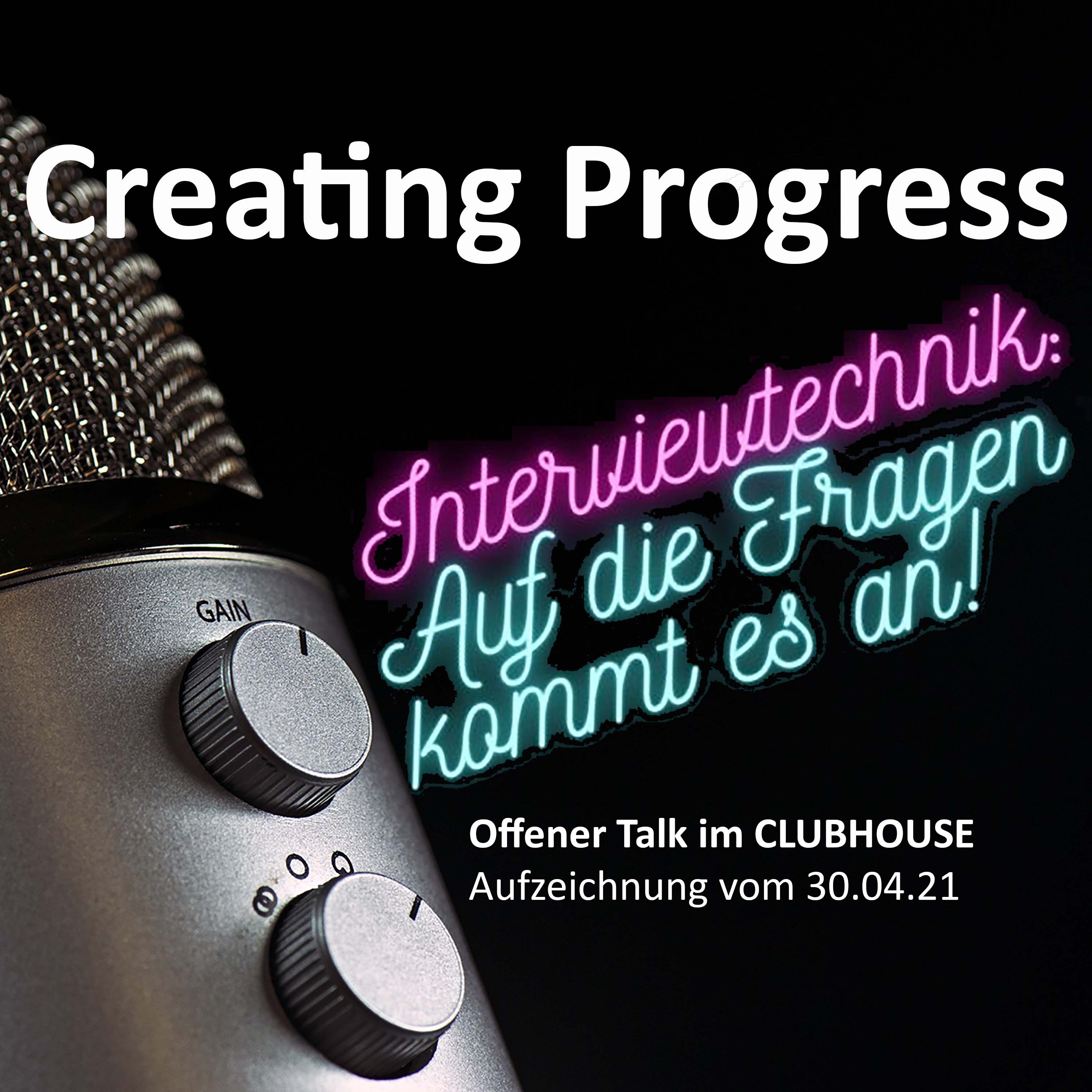 Clubhousetalk zu Kundeninterviewtechniken
