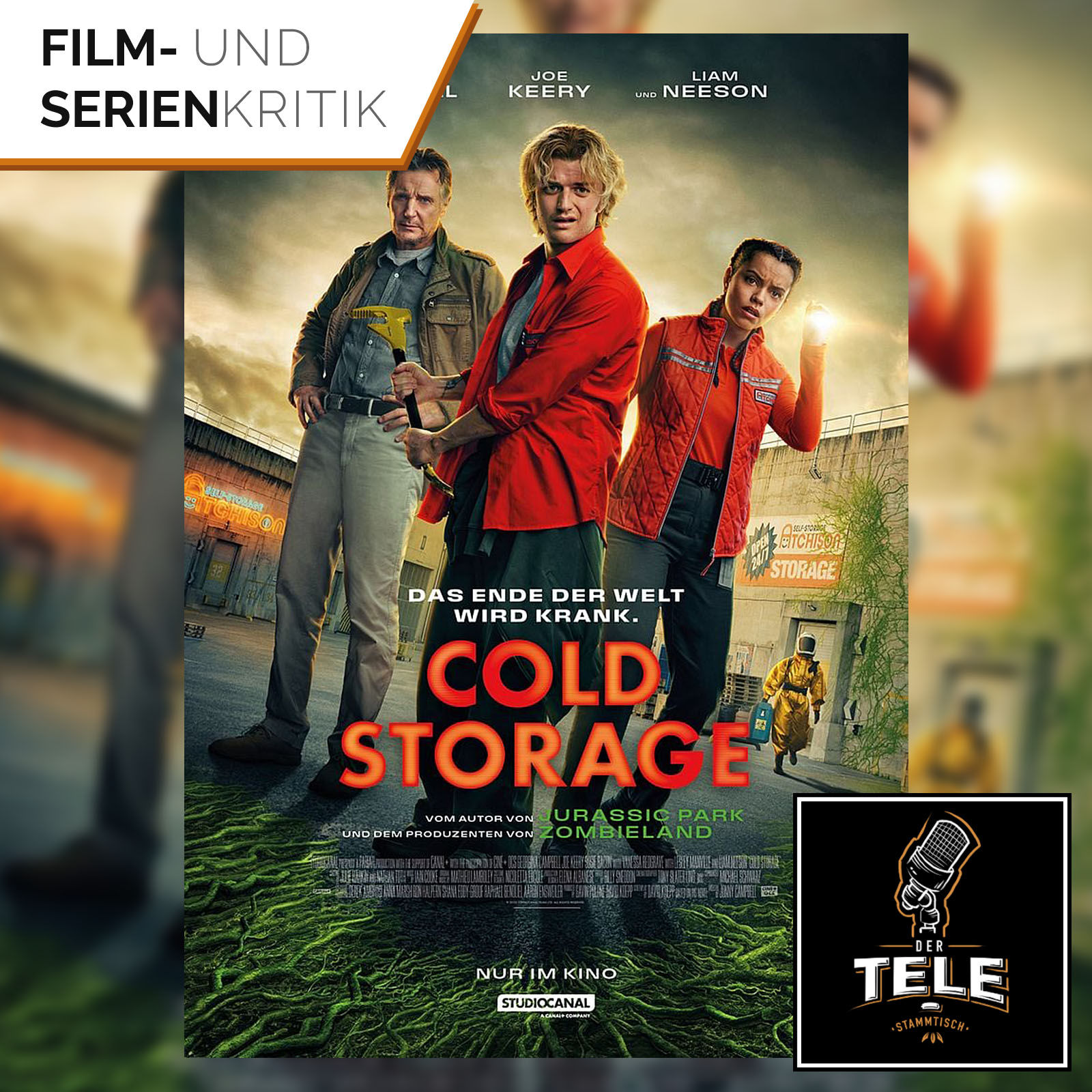 Cold Storage | Parasiten und Pointen: "Stranger Things"-Star Joe Keery in Zombie-Action à la "The Last of Us"