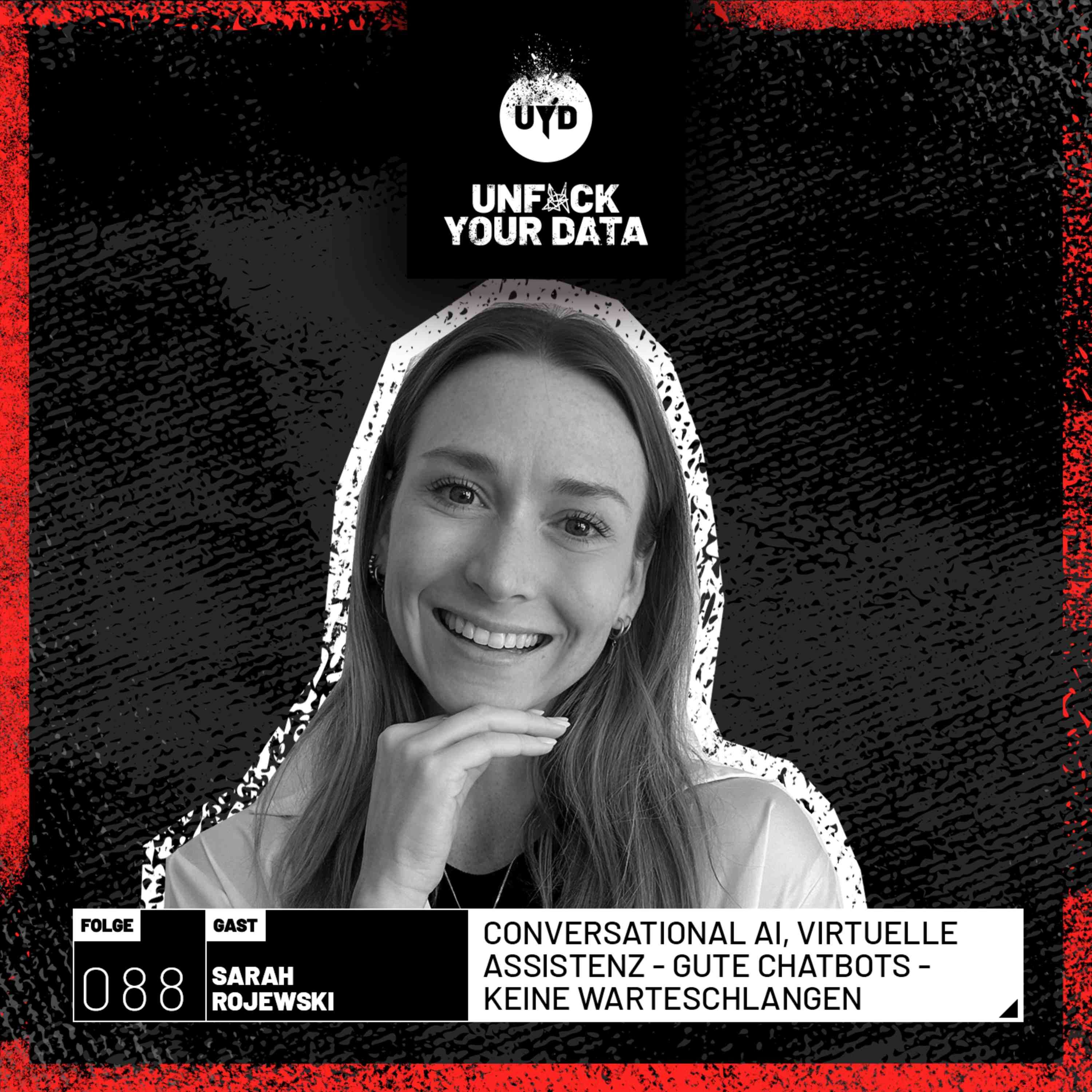 Conversational AI, Virtuelle Assistenz - Gute Chatbots - Keine Warteschlangen | Sarah Rojewski