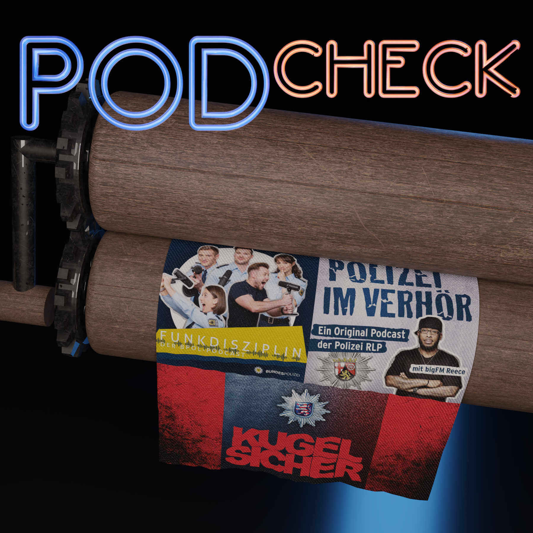 Copcasting - Die Polizei-Podcasts aus Rheinland-Pfalz, Hessen und dem Bund im Verhör