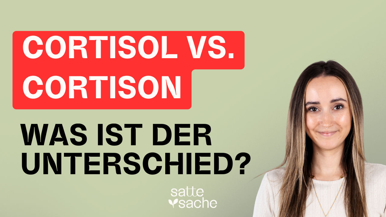 Cortisol vs. Cortison – Warum du den Unterschied kennen solltest