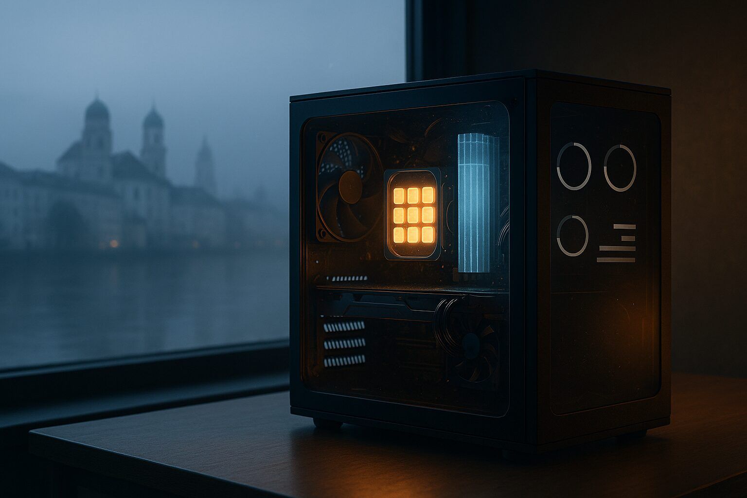 Cruncher-Logbuch donau2space (25.03.–01.04.2026) – Nebel über Passau, 99,8 % CPU, und Einstein stapelt wieder Working Sets