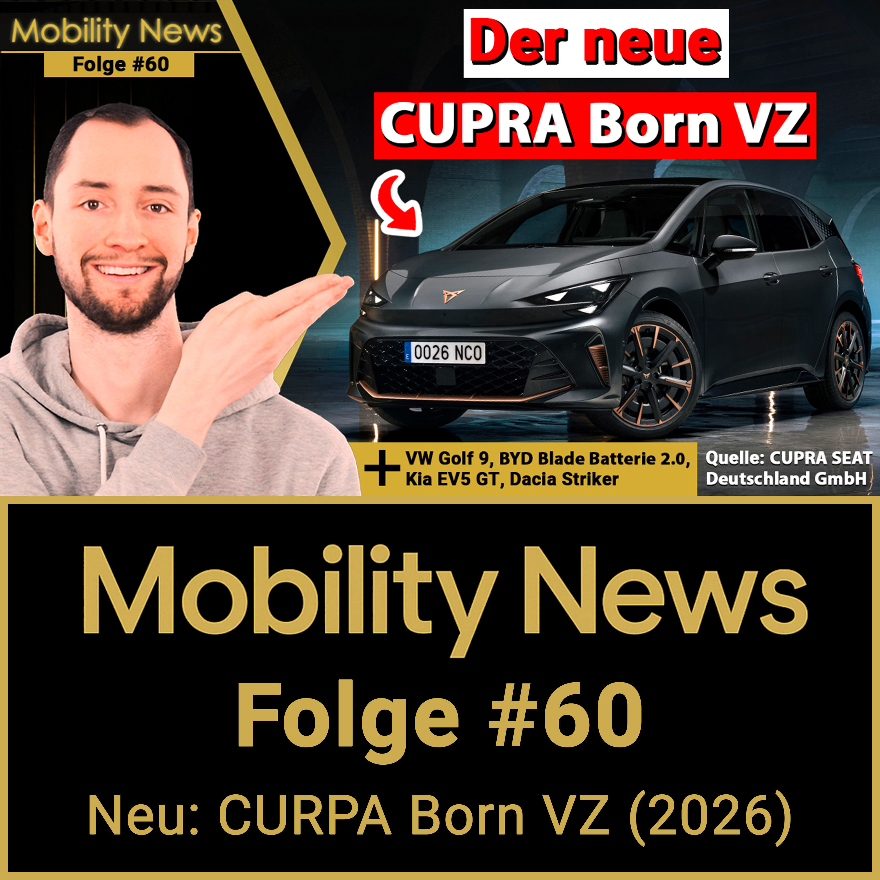 Cupra Born Facelift (2026): Das Upgrade, auf das Kompakt-Fans gewartet haben?! | Mobility News #60