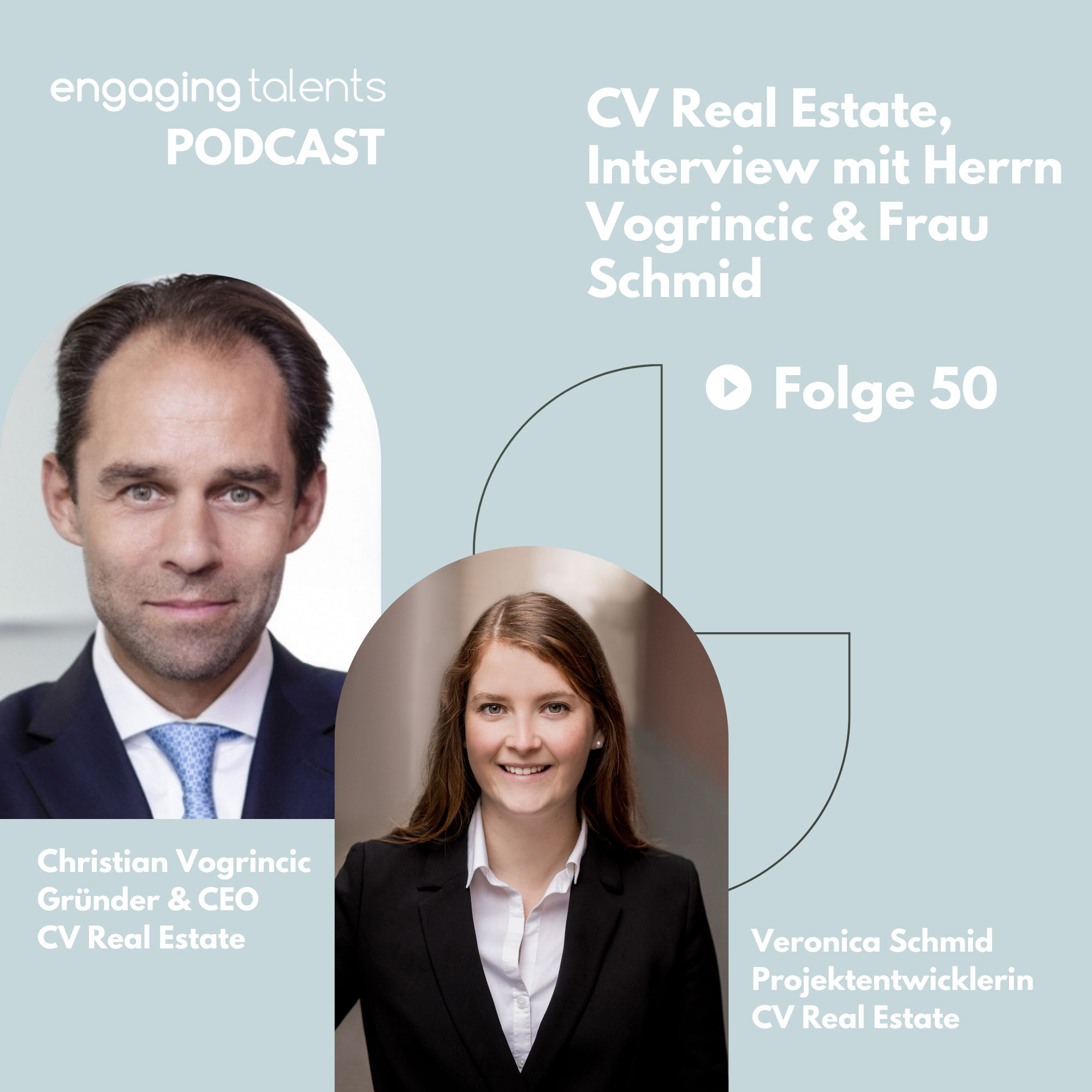 CV Real Estate, Interview mit Herrn Vogrincic & Frau Schmidt