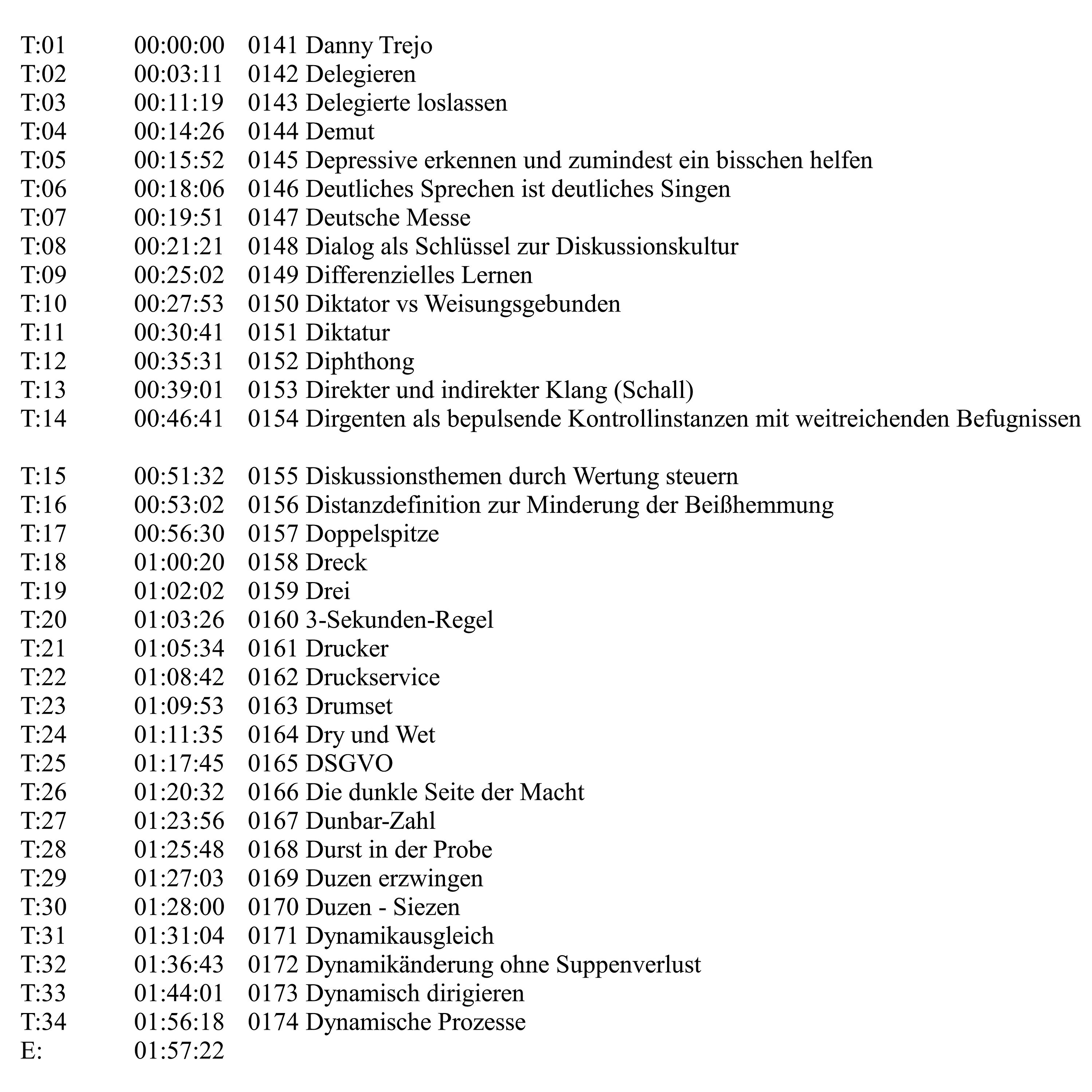 D (141 Danny Trejo - 174 Dynamische Prozesse)