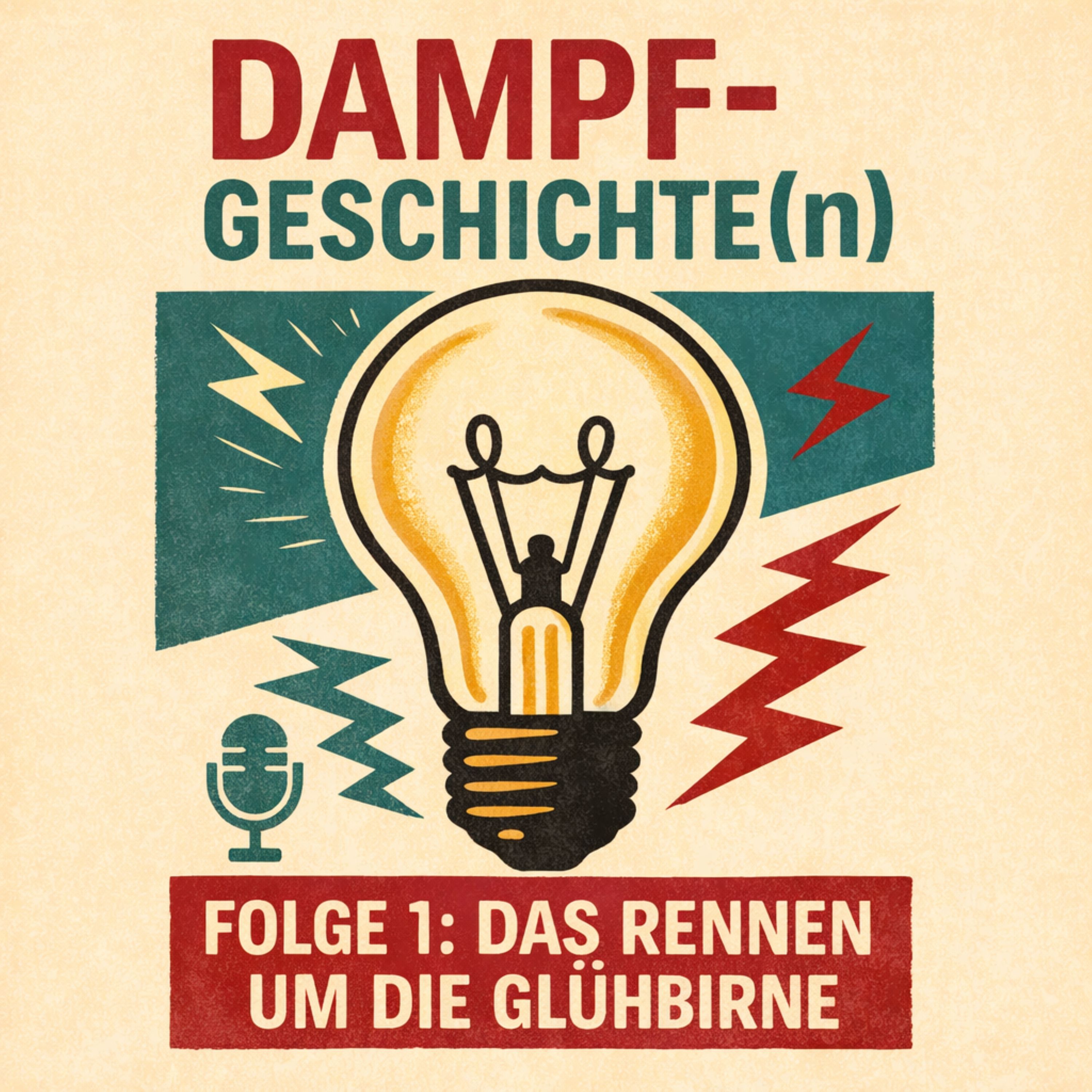 Dampfgeschichten Teil 1 : Das Rennen um die Glühbirne