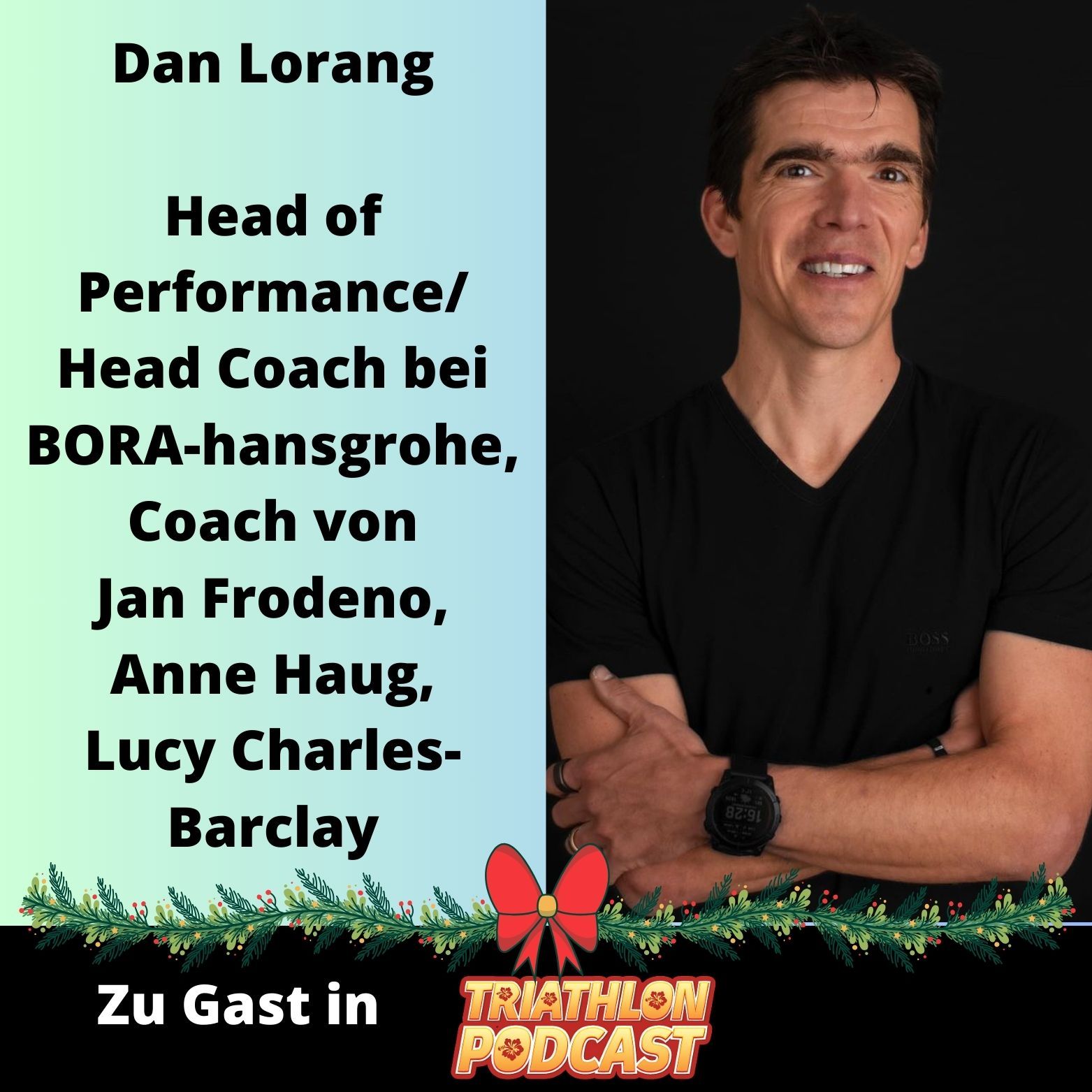 Dan Lorang - Head of Performance/ Head Coach bei BORA-hansgrohe und Coach von Jan Frodeno, Anne Haug, Lucy Charles-Barclay