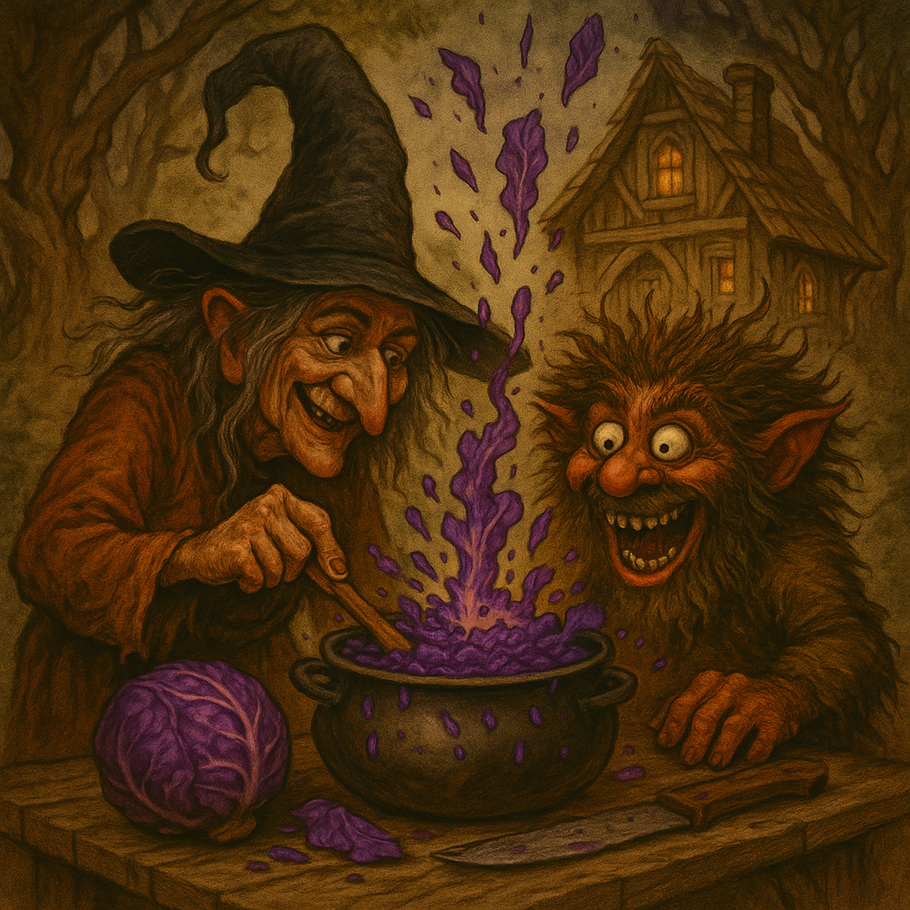 Das Blubberblaukraut-a´ Gschichtl ausm Wurzelwald