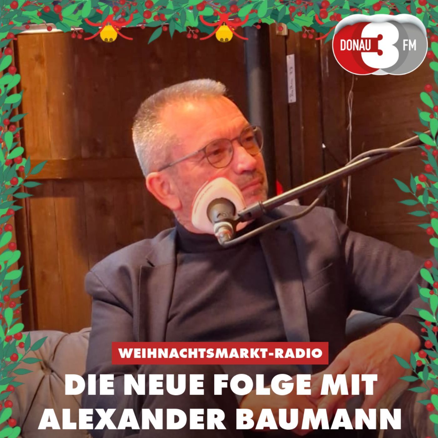 Das DONAU 3 FM Weihnachtsmarktradio mit Alexander Baumann, Oberbürgermeister von Ehingen