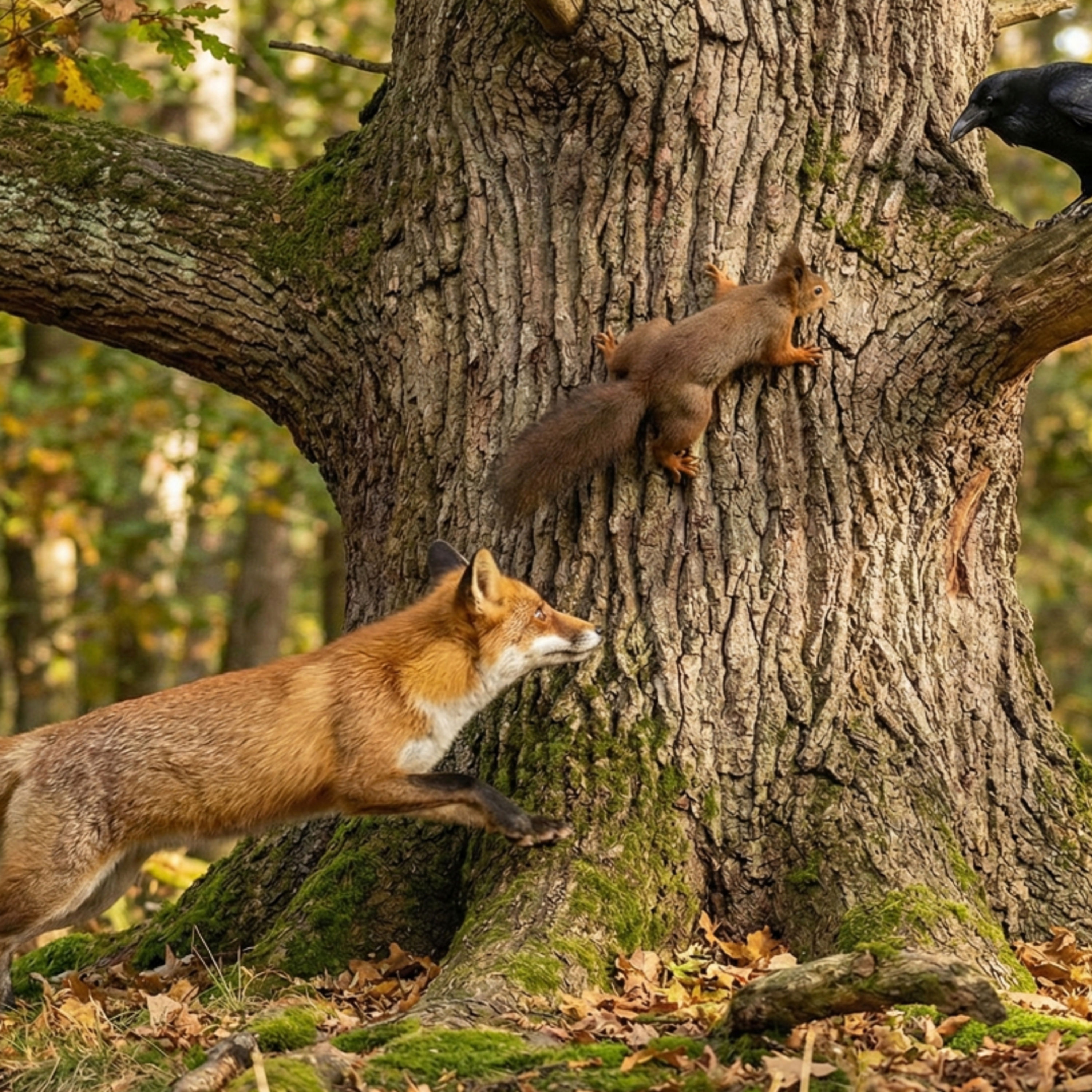 Das Eichhörnchen und der Adrenalinpegel