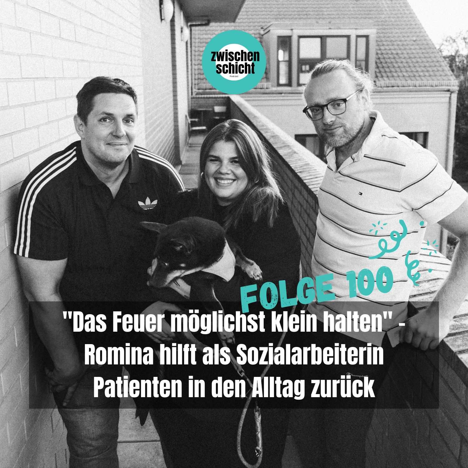 "Das Feuer möglichst klein halten" - Romina hilft als Sozialarbeiterin Patienten in den Alltag zurück