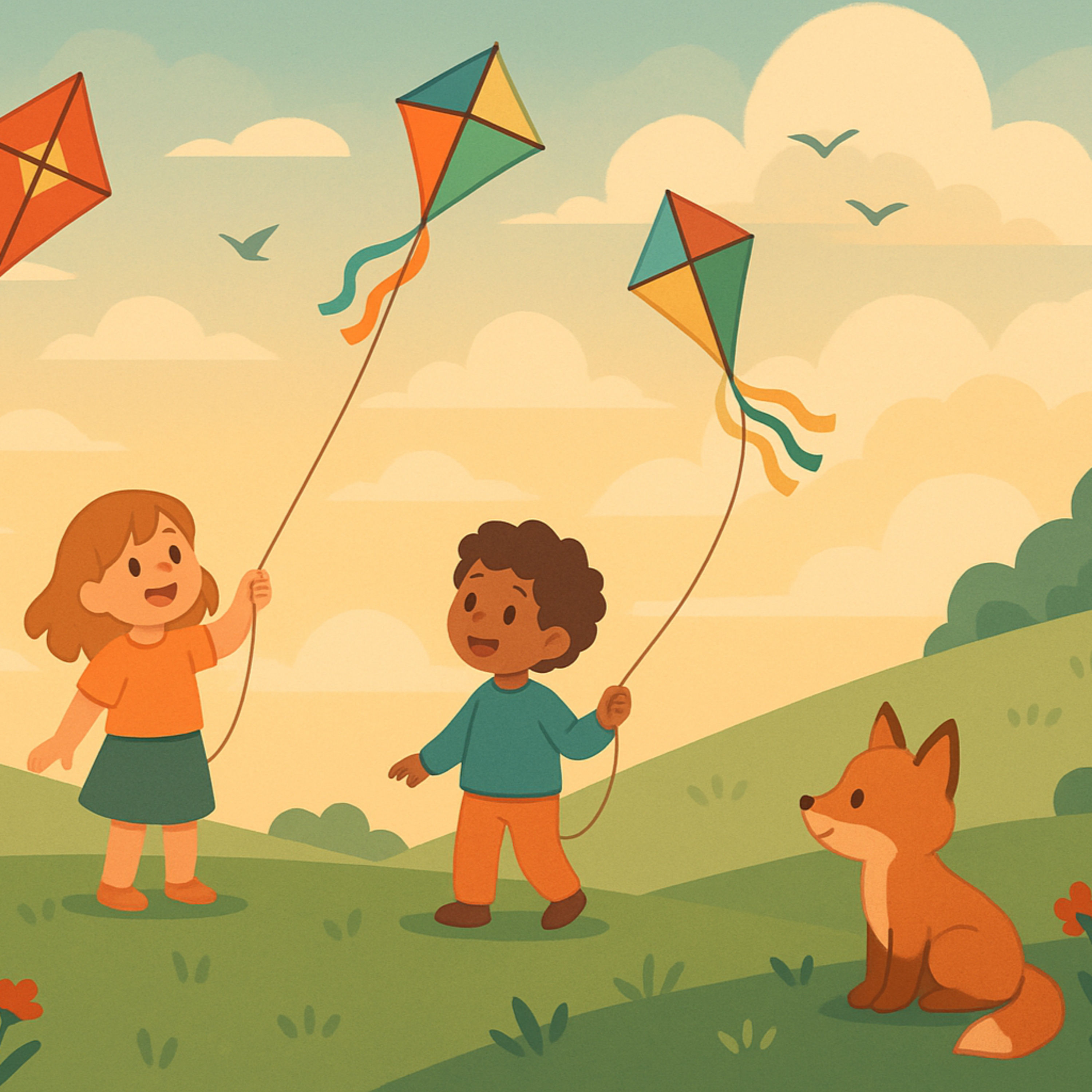 Das Geheimnis der bunten Himmelsflieger | „Gute Nacht“-Geschichte