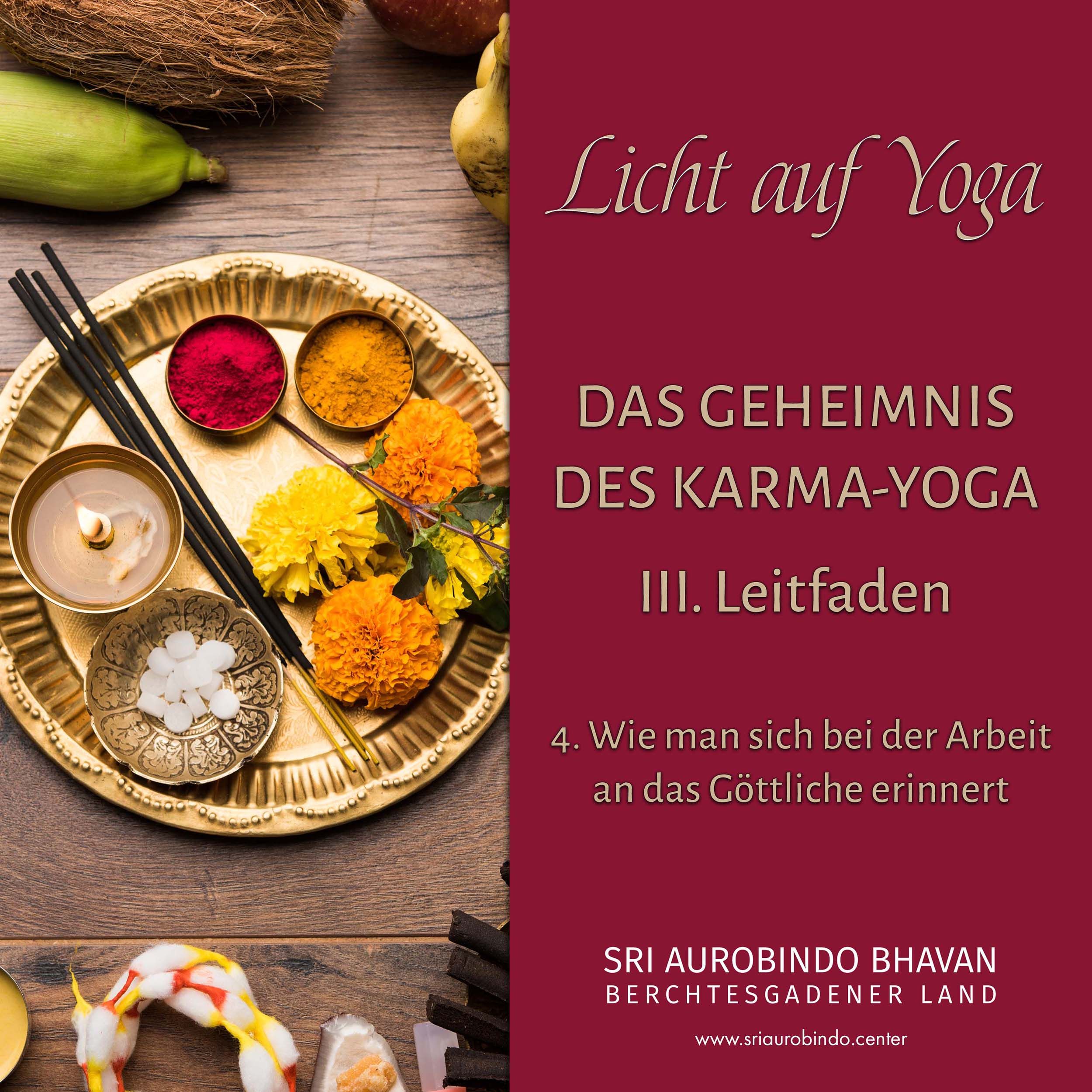 Das Geheimnis des Karma-Yoga (12)