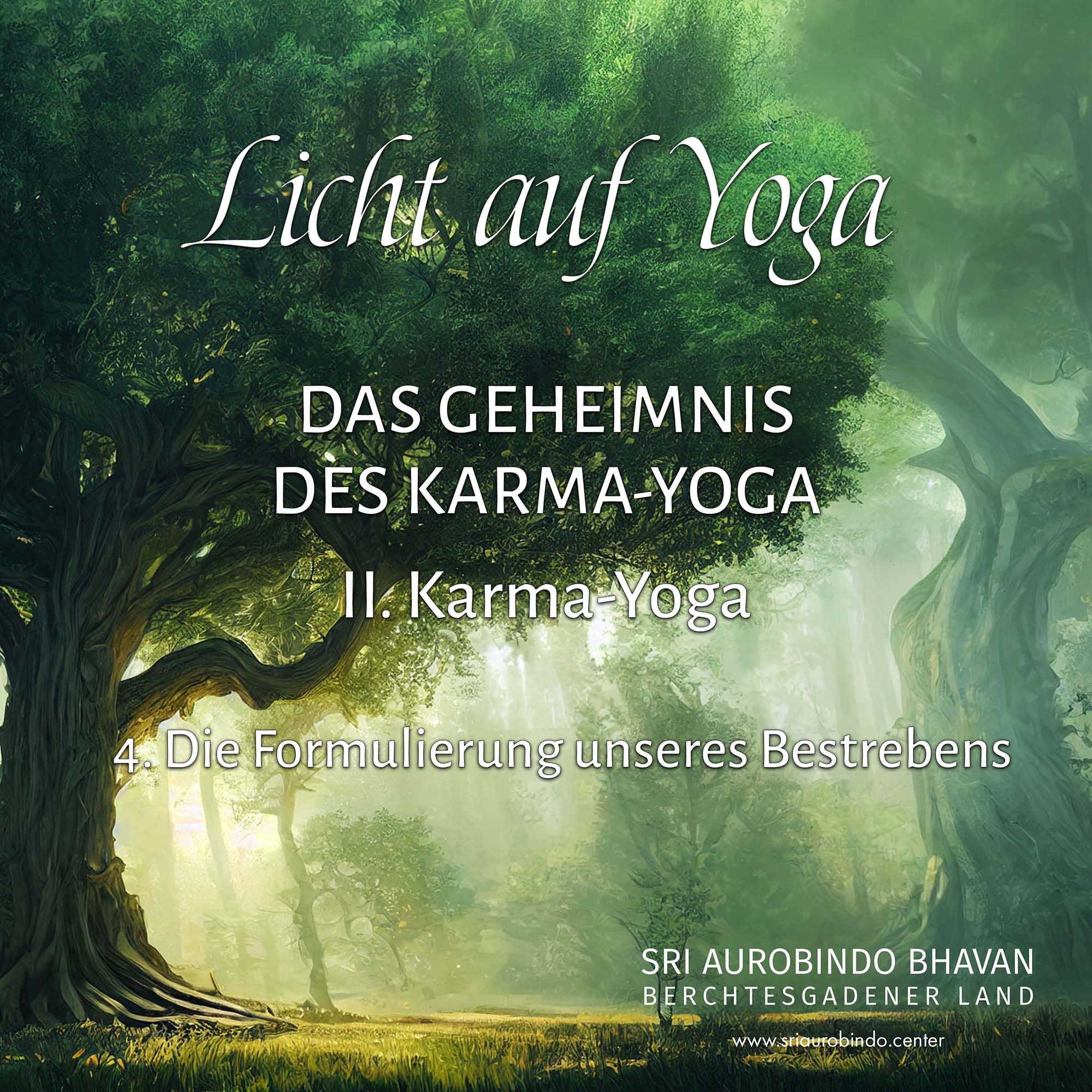 Das Geheimnis des Karma-Yoga (7)